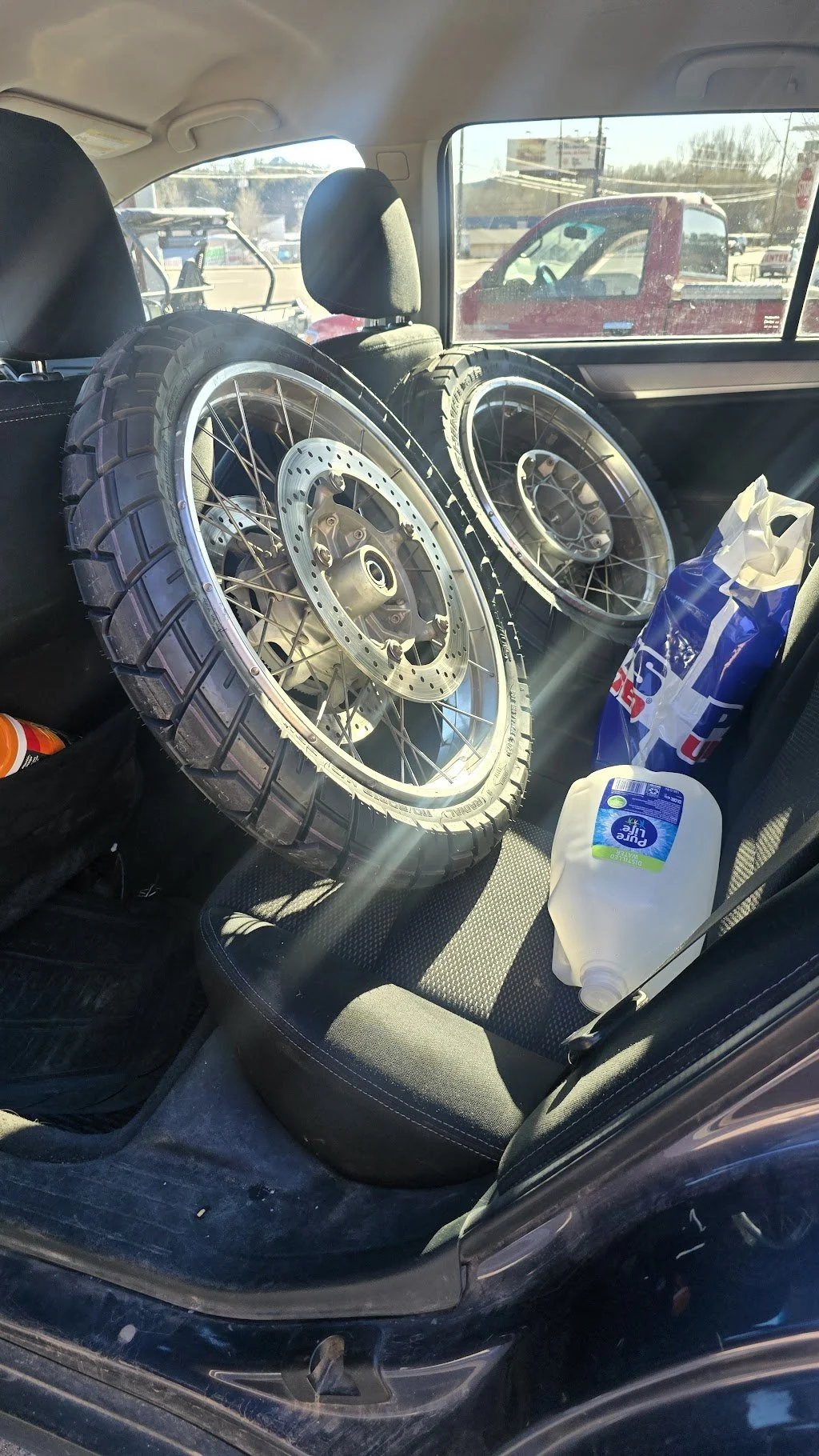 Happy tire installation day! 