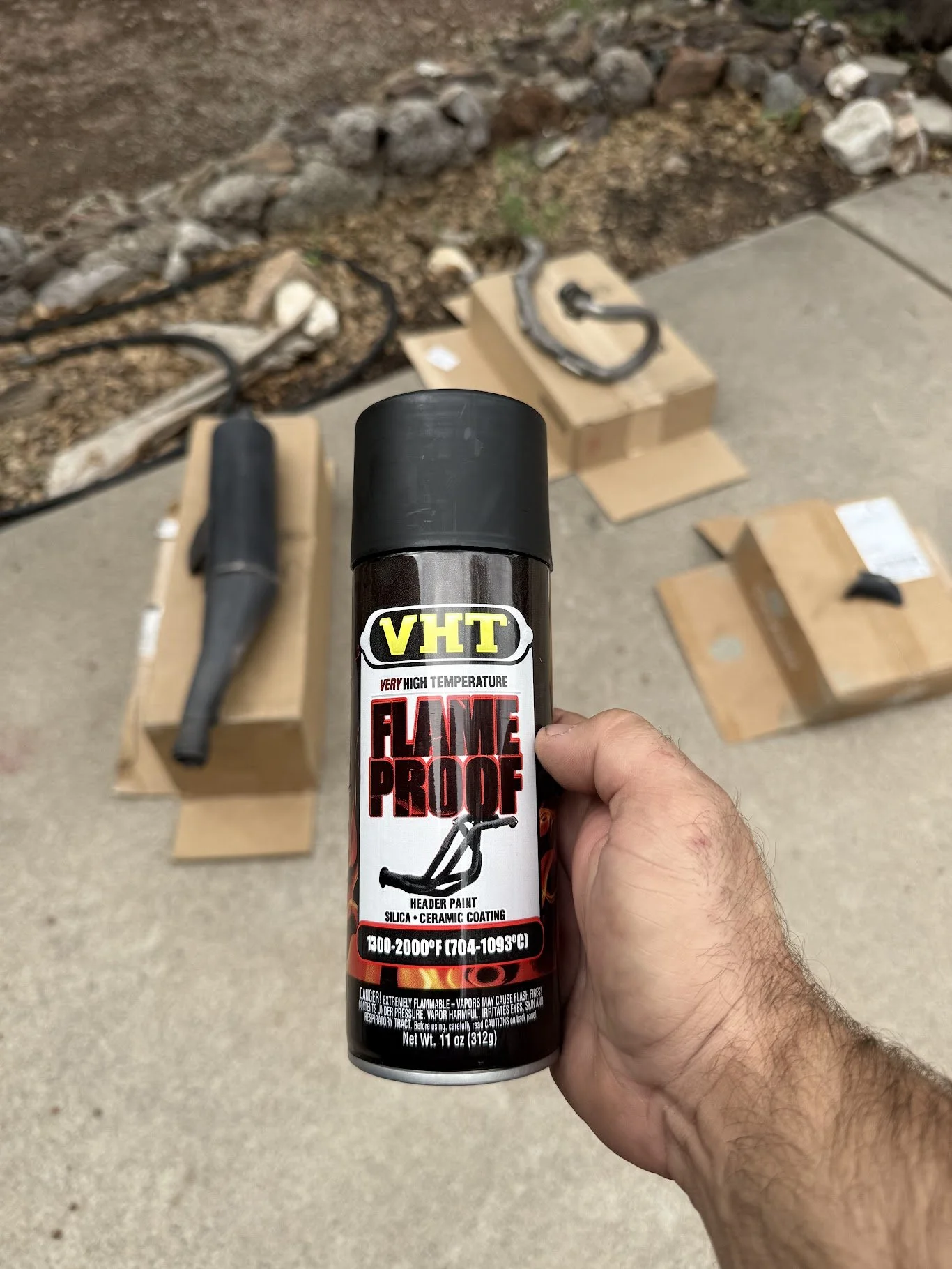 After removing dirt and the old paint, cleaned with parts cleaner then mineral spirits. Time to paint. 