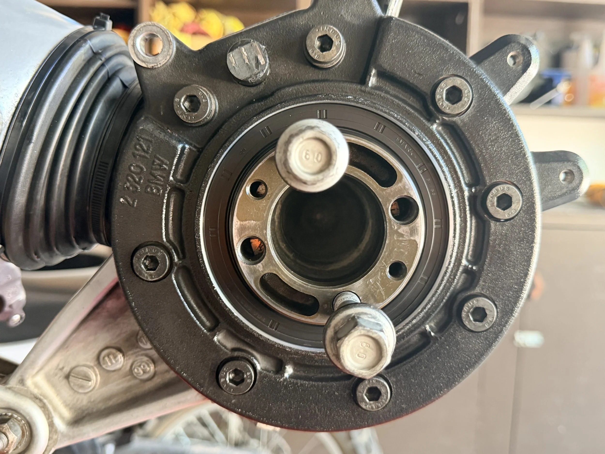 I had a leak in the seal. This leak wasn't present when I first purchased & manifested during the initial test ride. With the seal replaced, gear oil no longer flowed & I was happy. 