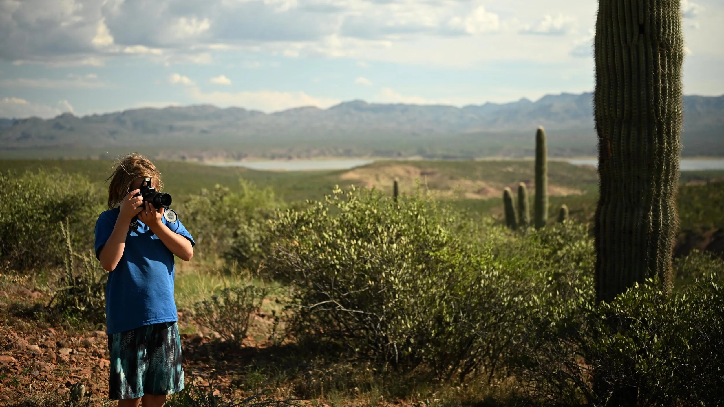 Saturday, August 15, 2026; Benjamin's first photography outing; Nikon ZR, 24-70mm 