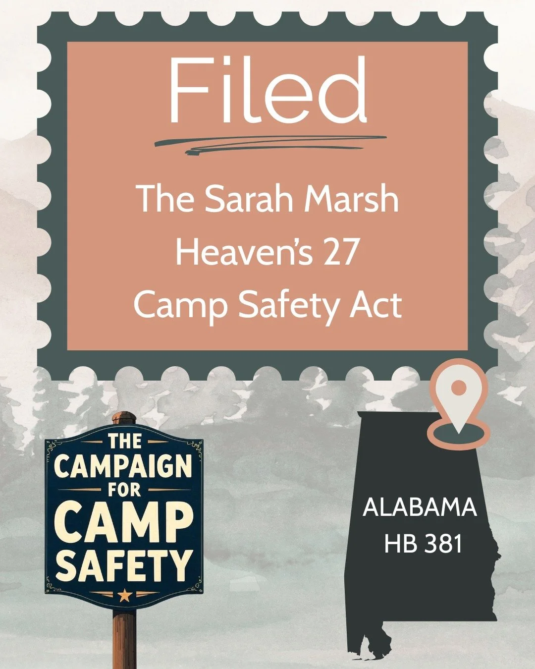 🚨 Breaking News: Protecting Alabama&rsquo;s Campers

Representative David Faulkner has officially introduced House Bill 381 to the Alabama legislature. The legislation is named &ldquo;The Sarah Marsh Heaven&rsquo;s 27 Camp Safety Act,&rdquo; in hono