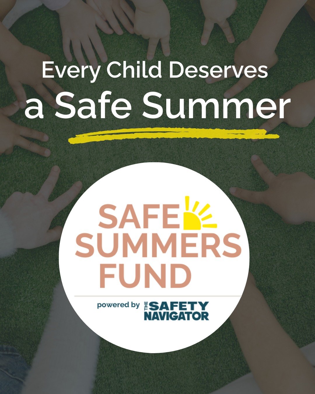 The Safe Summers Fund - helping camps build safer environments where kids can thrive. ☀️

The #SafeSummersFund is a partnership between @thesafetynavigator and the @campaignforcampsafety to support nonprofit summer camps as they implement new safety 