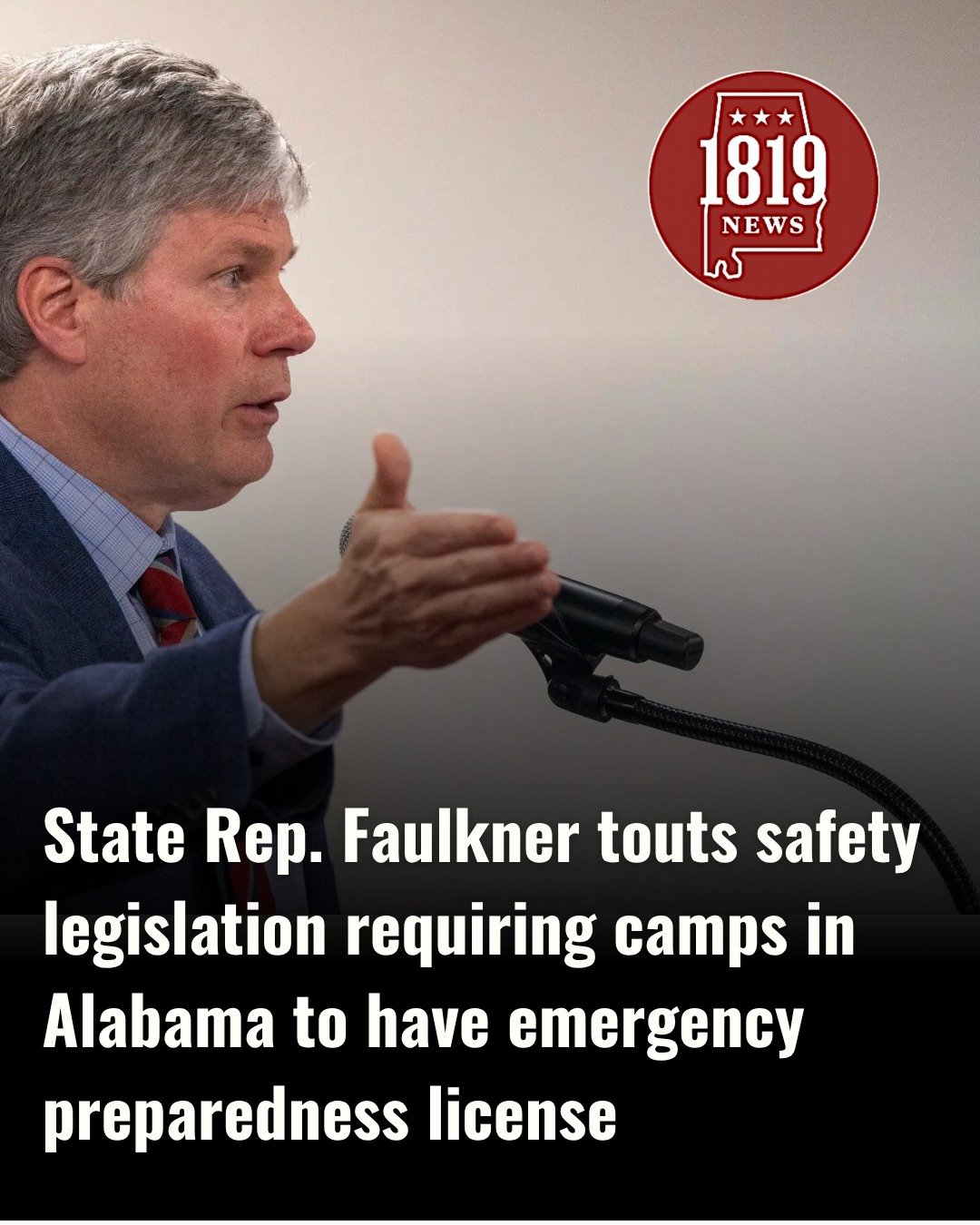 Camp safety in the news (link in bio) 🗞️

This session, Rep. David Faulkner (R-Mountain Brook), introduced the Sarah Marsh Heaven's 27 Camp Safety Act, which unanimously passed the Alabama House in February, and now awaits Senate action.

The bill i
