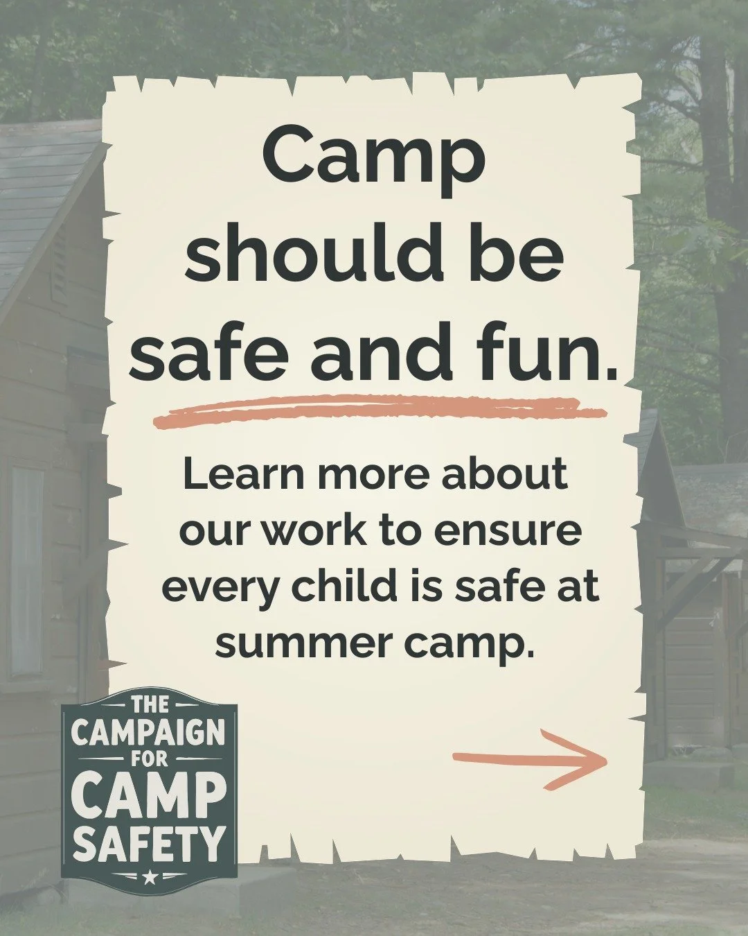 Every child deserves a safe summer. Period.

Through our priority pillars of Prevention, Detection, Training, and Response, we are leading the movement to ensure camp is a place where children learn and grow in the safest environment possible. Togeth