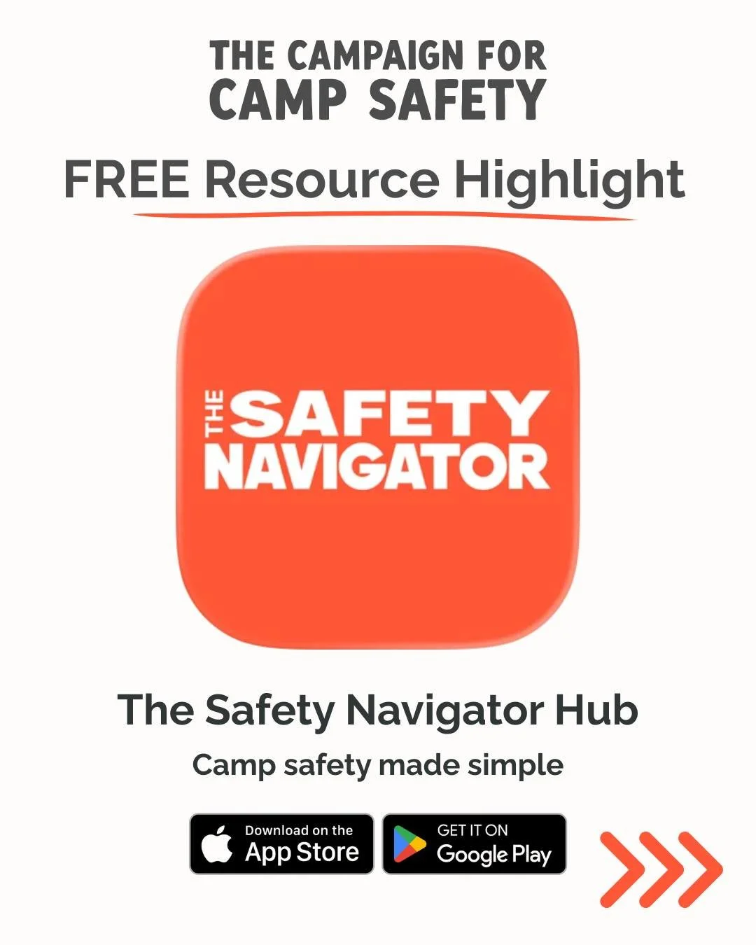 We are proud to highlight @thesafetynavigator platform - our trusted partner in keeping kids safe while protecting the joy and magic of summer camp.

🧭 The Safety Navigator is a FREE platform that makes safety simple, practical, and accessible for p