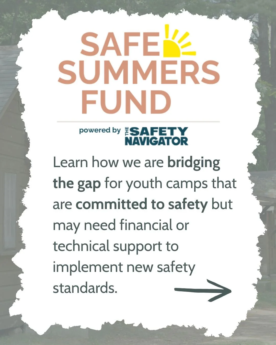 We're proud to share more about the first Safe Summers Fund grants &ndash; in partnership with @thesafetynavigator! Thanks to generous donors, we've been able to fund safety upgrades for 14 nonprofit camps in Texas, protecting 25,000+ children starti