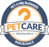 Pet Care Insurance logo with a paw print and the words 'Pet Care Insurance'.