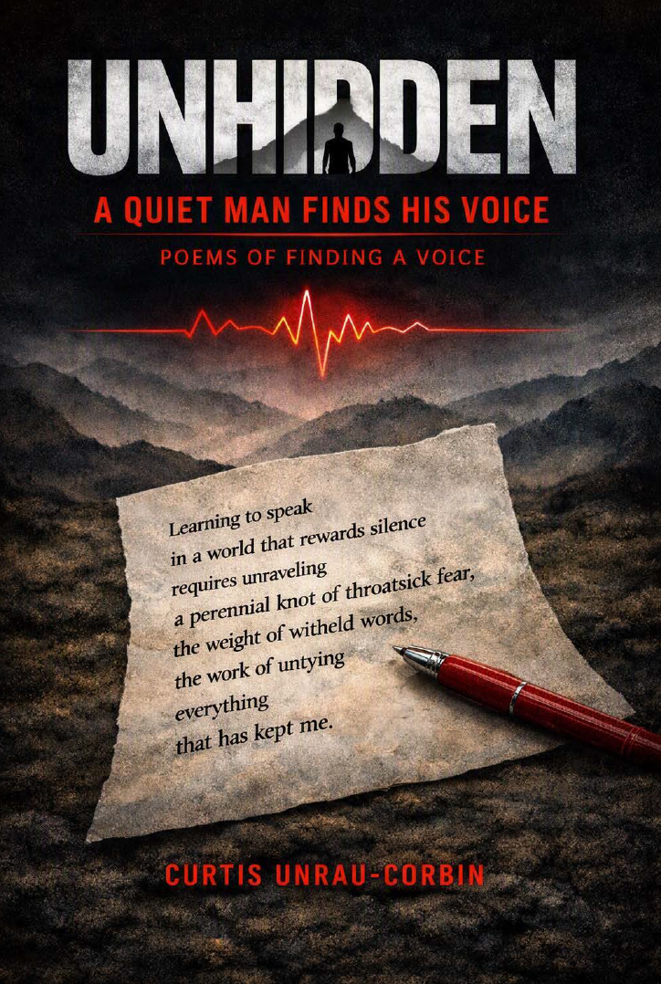 Book cover for “Unhidden: A Quiet Man Finds His Voice,”