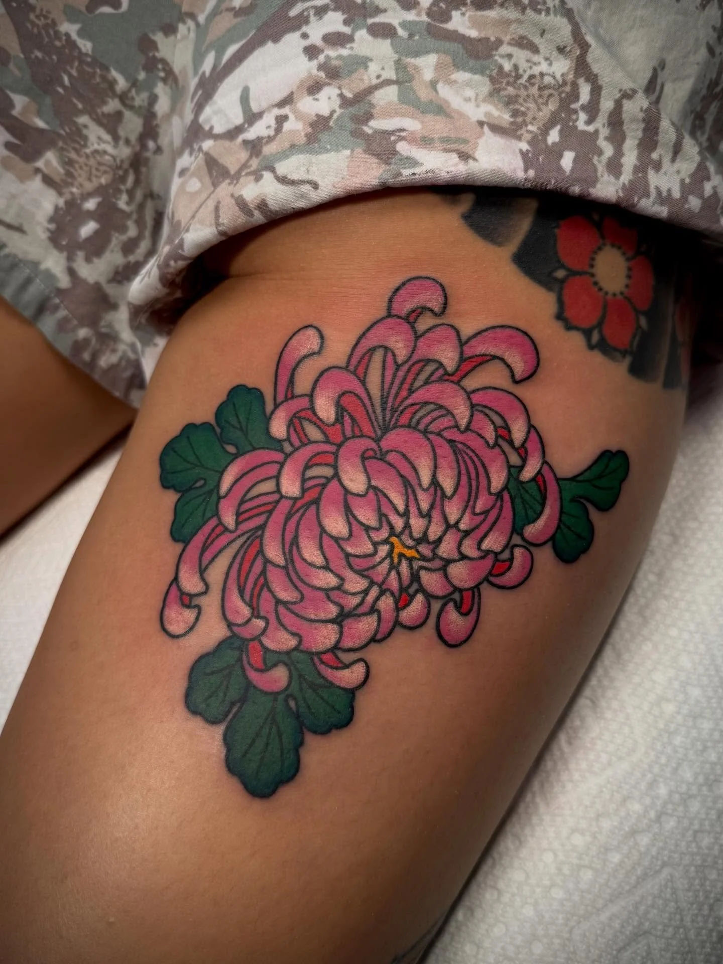 Peony for @oddria DM TO BOOK. Done @elmstreettattoo
