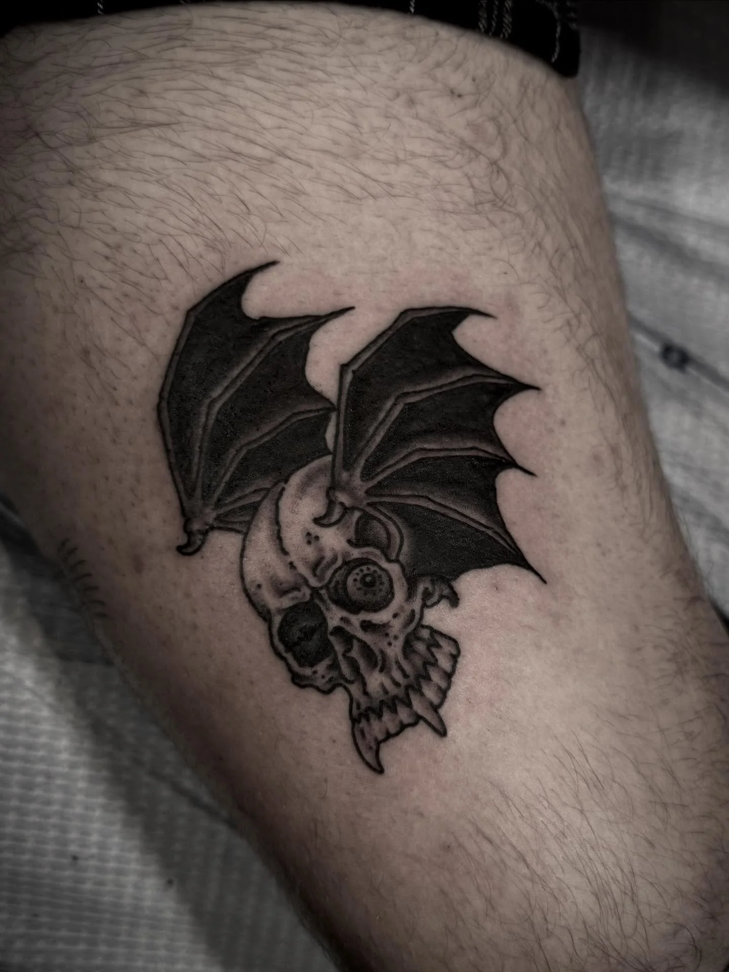 Batman. Done @elmstreettattoo DM or Visit the Link in Bio. Thank you!