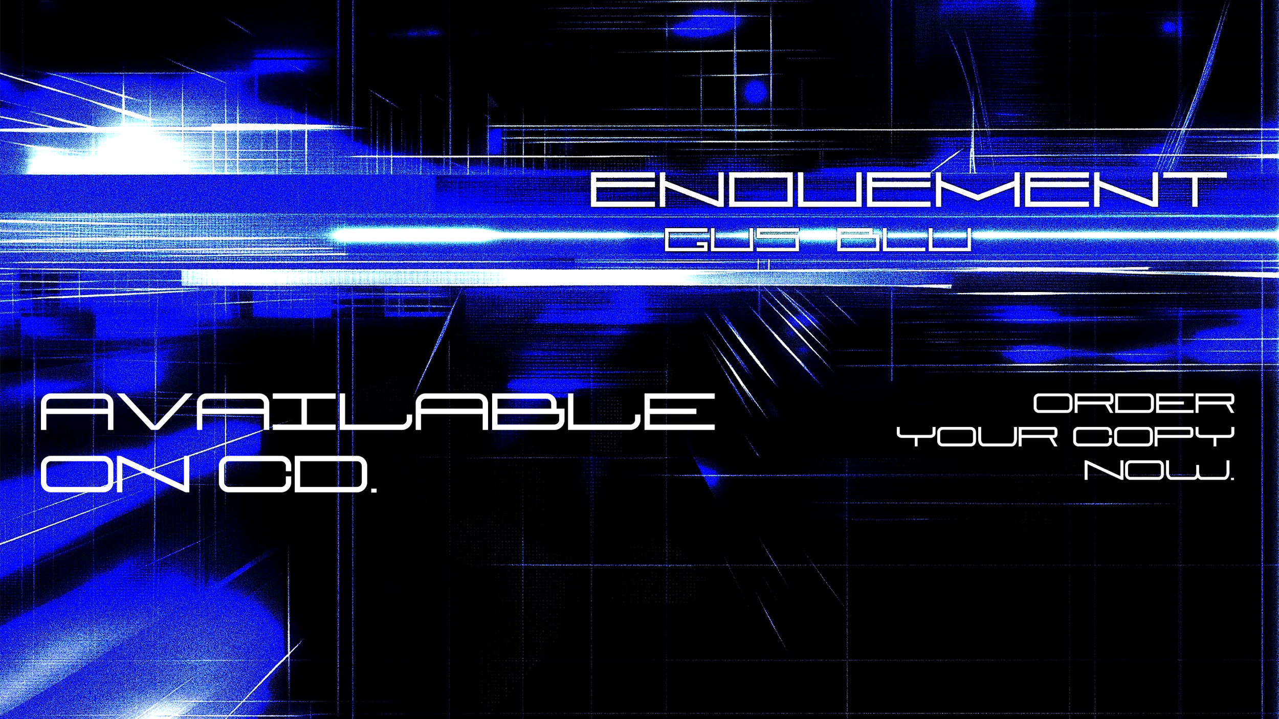OUT NOW: gus blu - enouement (CD)