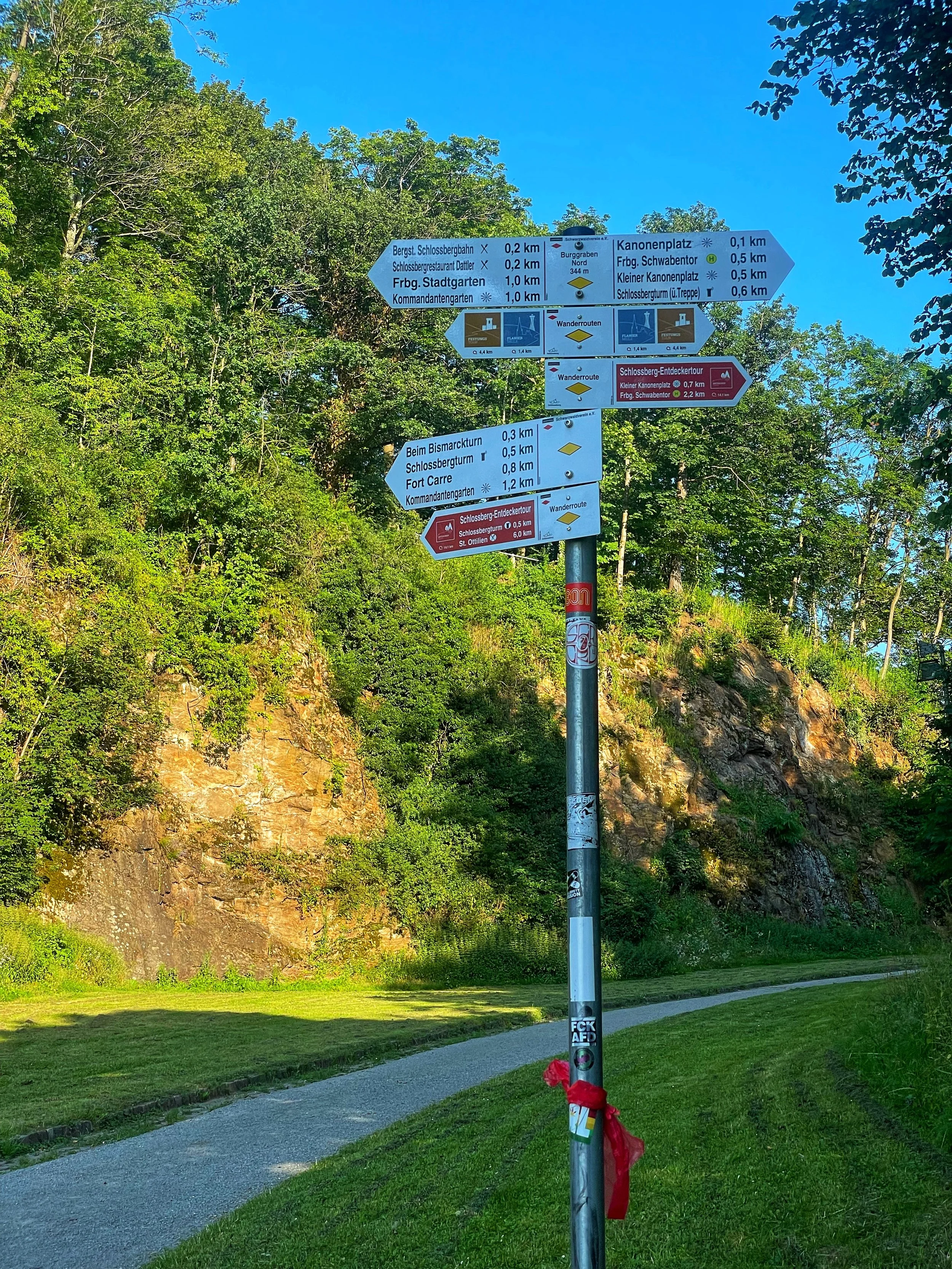 inding your bearings at Schlossberg Hill