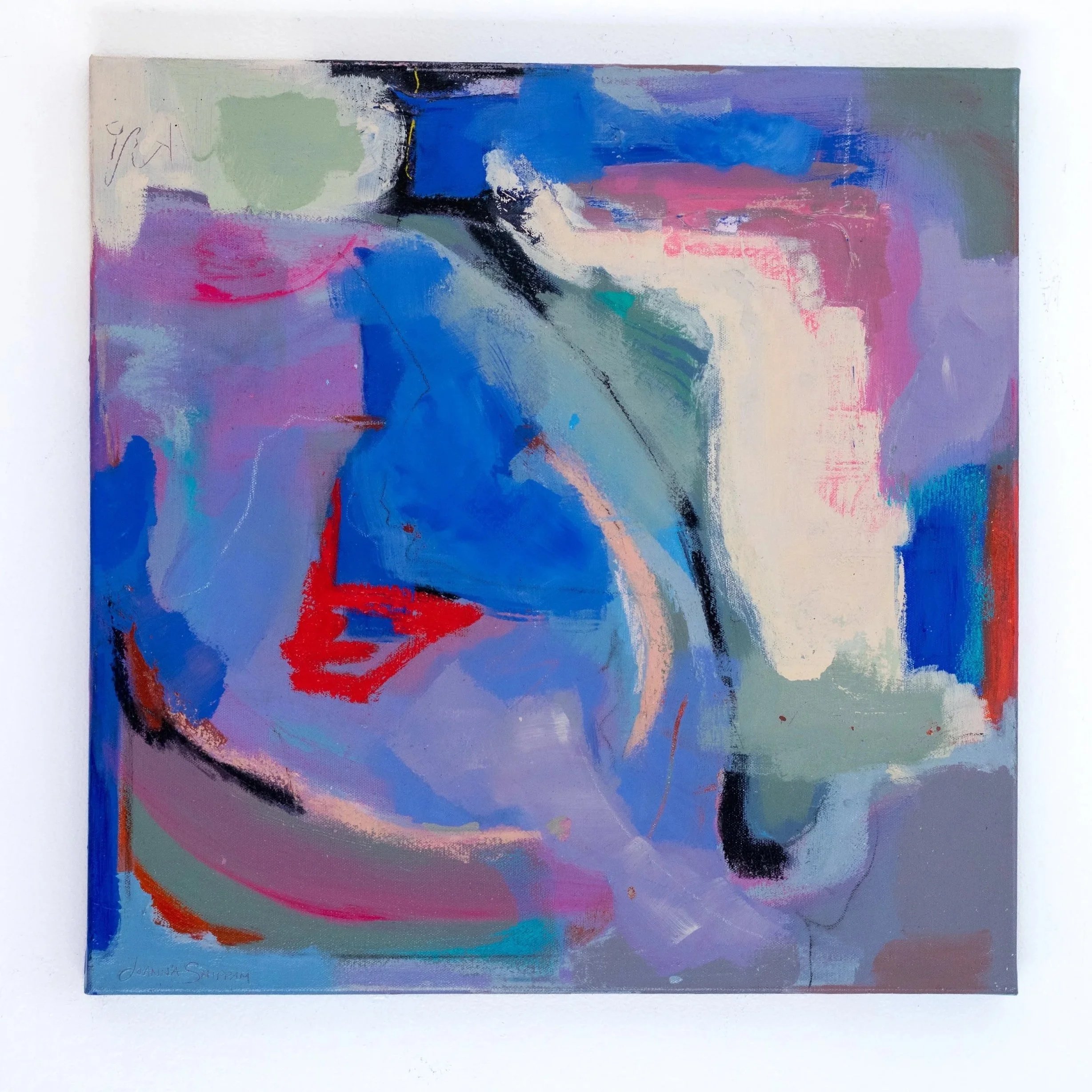 In Memory, 20 x 20 in., acrylic, oil stick and natural pigment on canvas