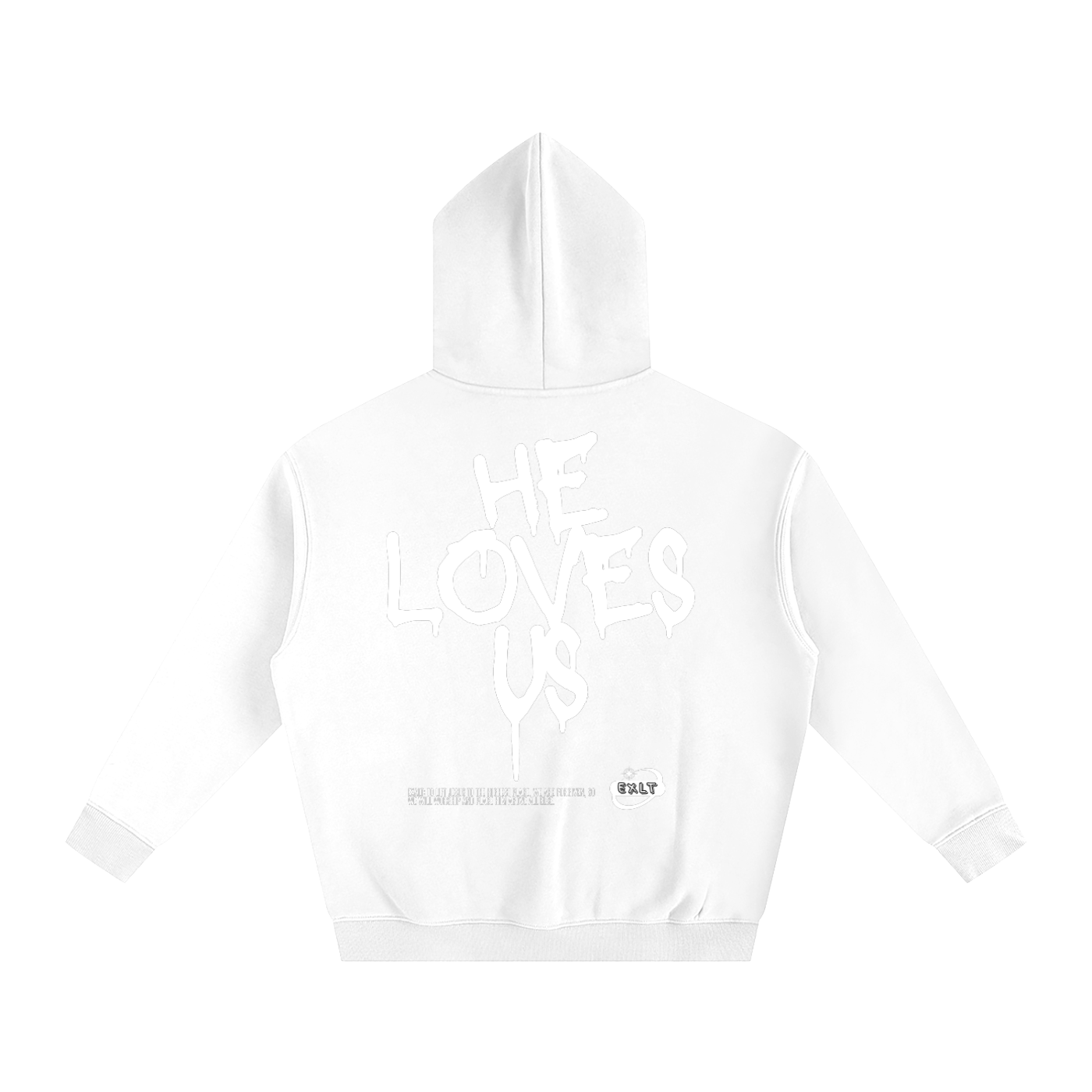 HE LOVES US - Oversize Fleeced Hoodie