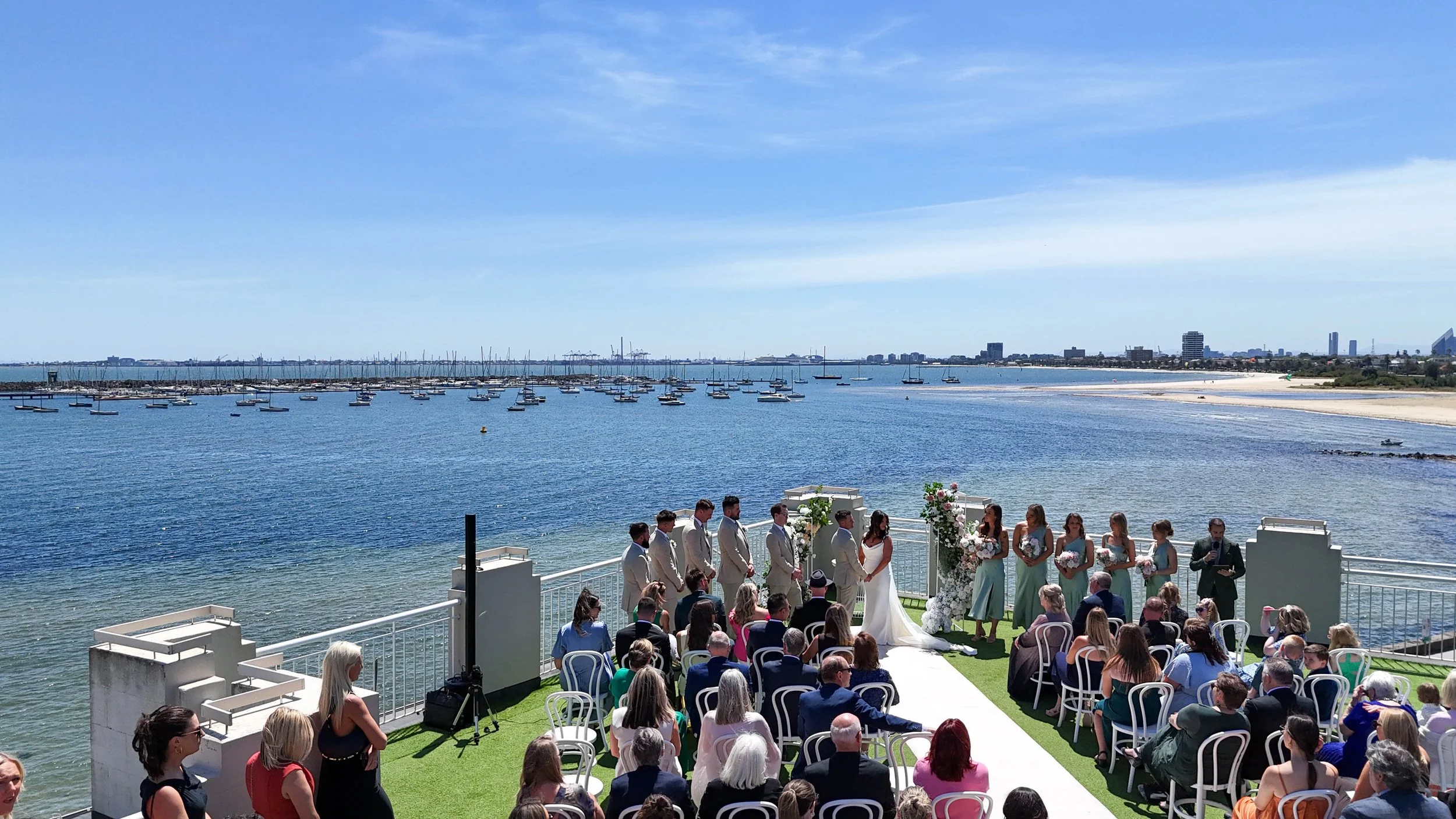 Amy & Matt’s Wedding at Royal Melbourne Yacht Squadron in St Kilda 
