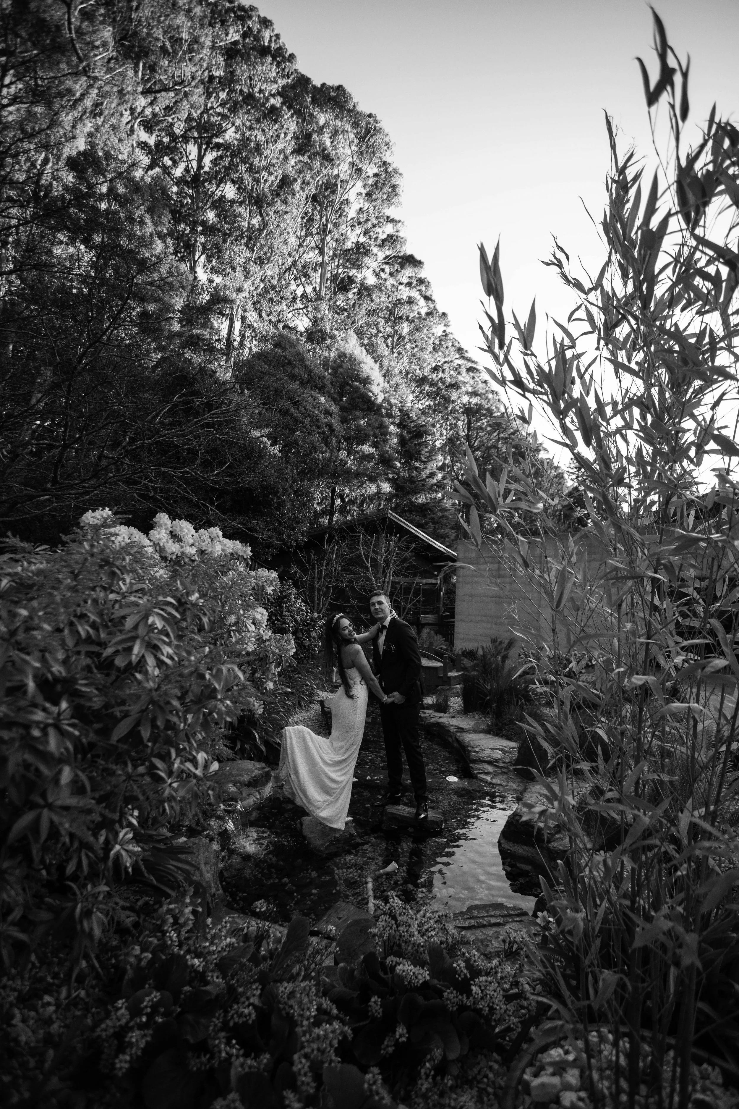 Melissa & Daniel's Wedding at Olinda Tea House in Olinda, Mount Dandenong The Dandenongs 