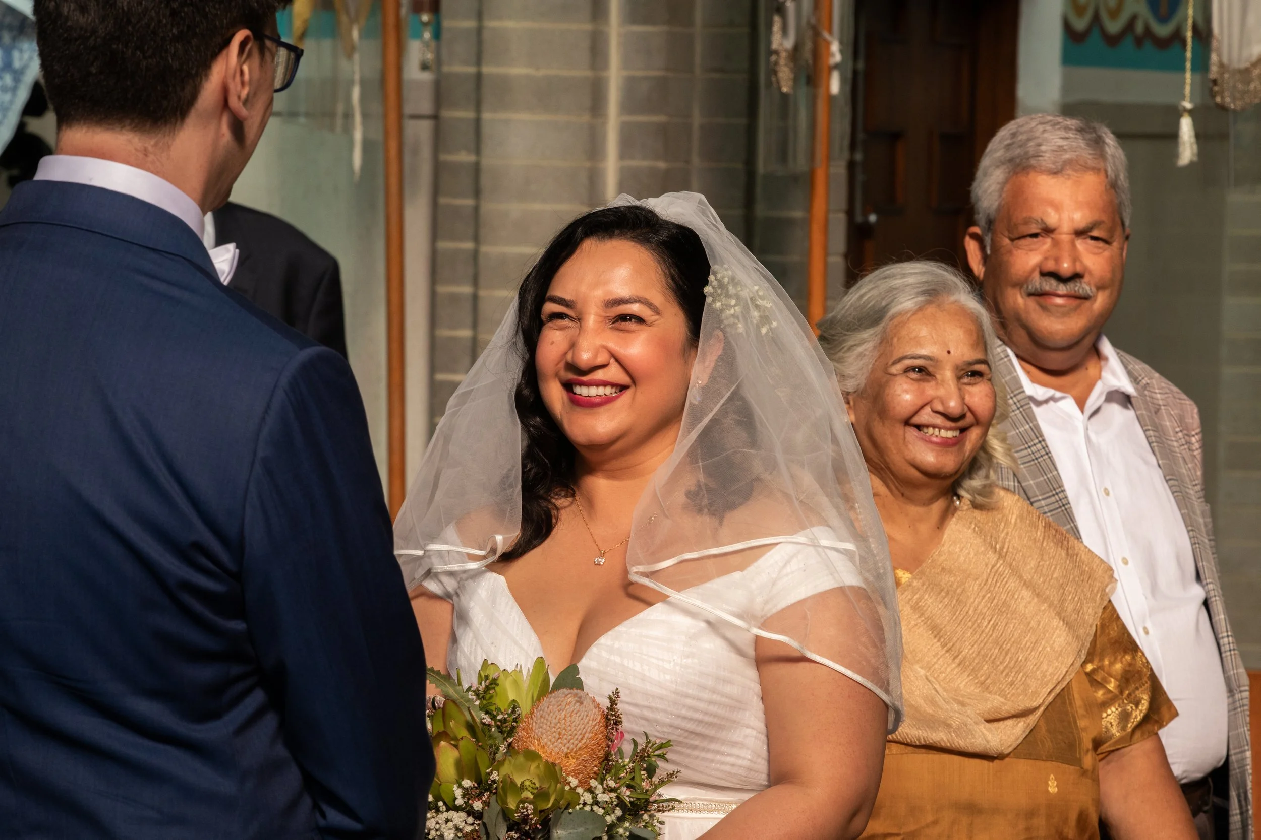 Abha & Andrew’s Wedding - Ceremony at Ukrainian Catholic Cathedral of Saints Peter and Paul 