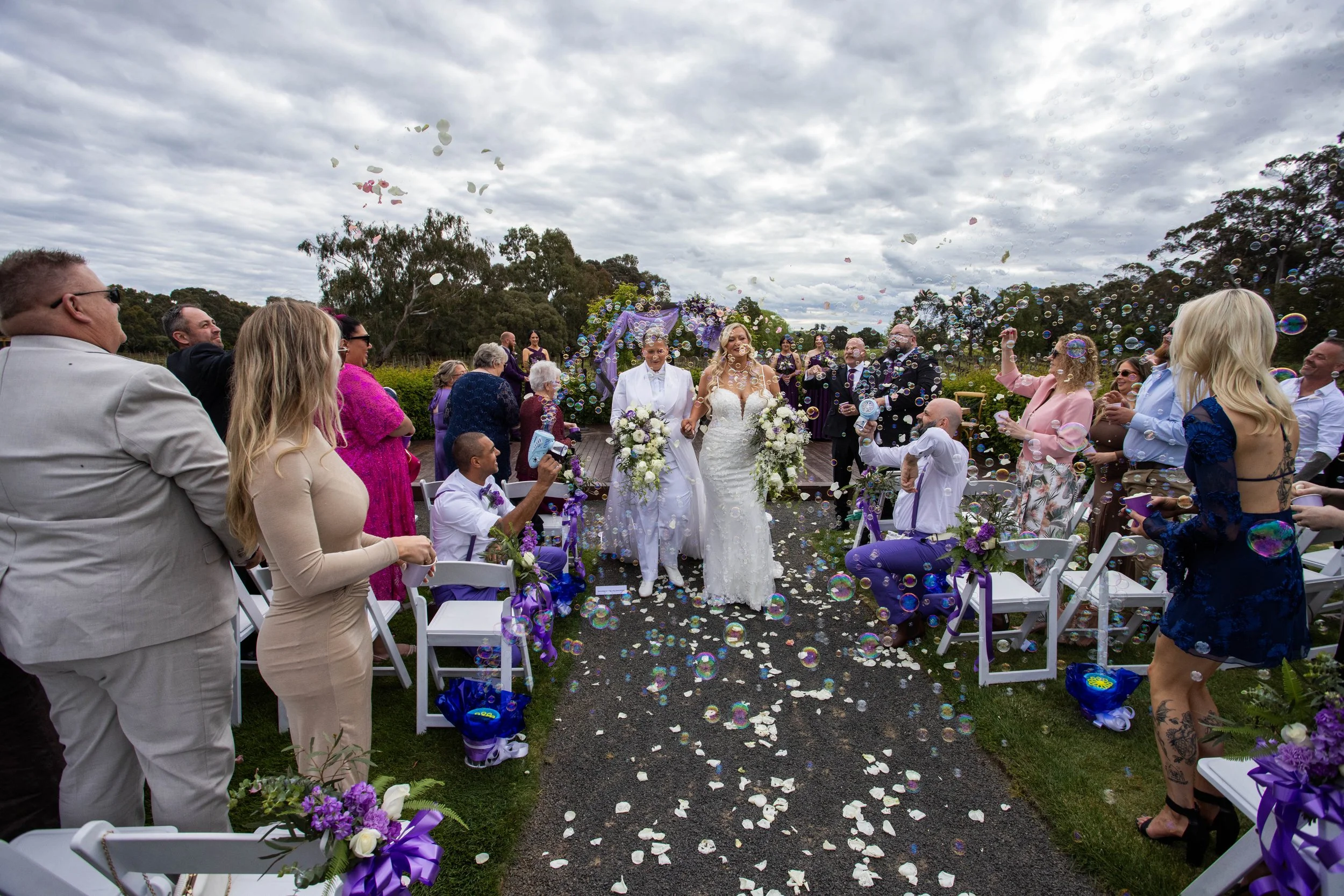 Rachael & Jacinta’s Wedding at Glen Erin at Lancefield