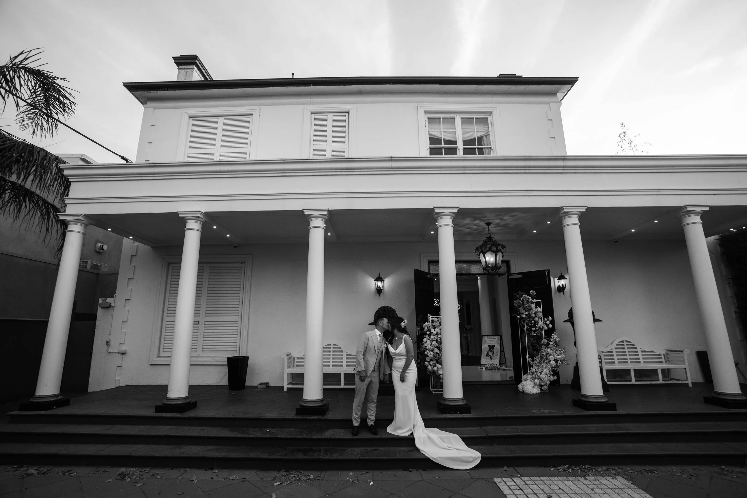 Amy & Matt’s Wedding at Royal Melbourne Yacht Squadron in St Kilda, photos at Catani Gardens & Reception at The Ivory in Elsternwick