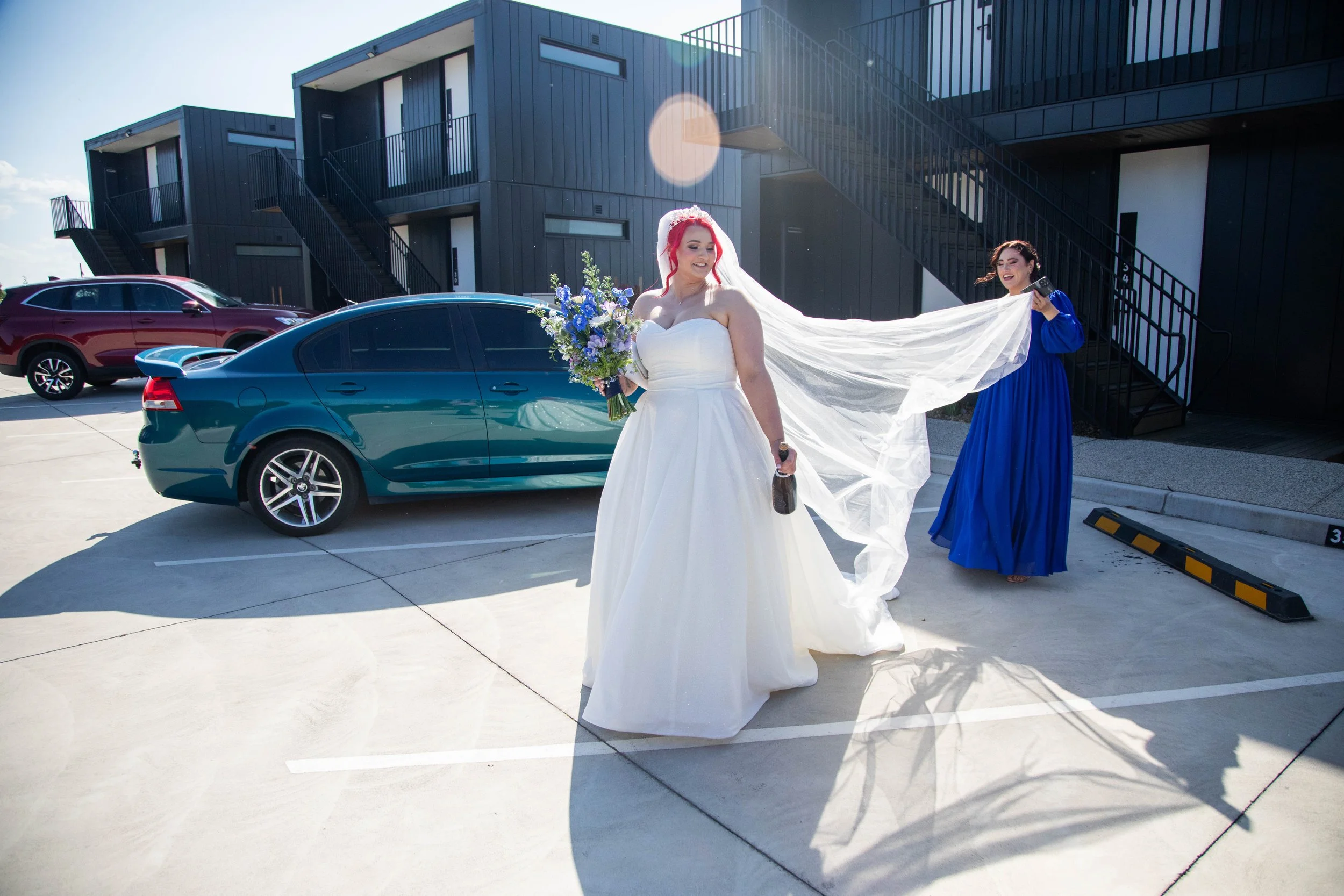 Chelsea & Garry’s Wedding with getting ready at Curlewis Golf Course, ceremony and reception at Jack Rabbit Winery in Bellarine 