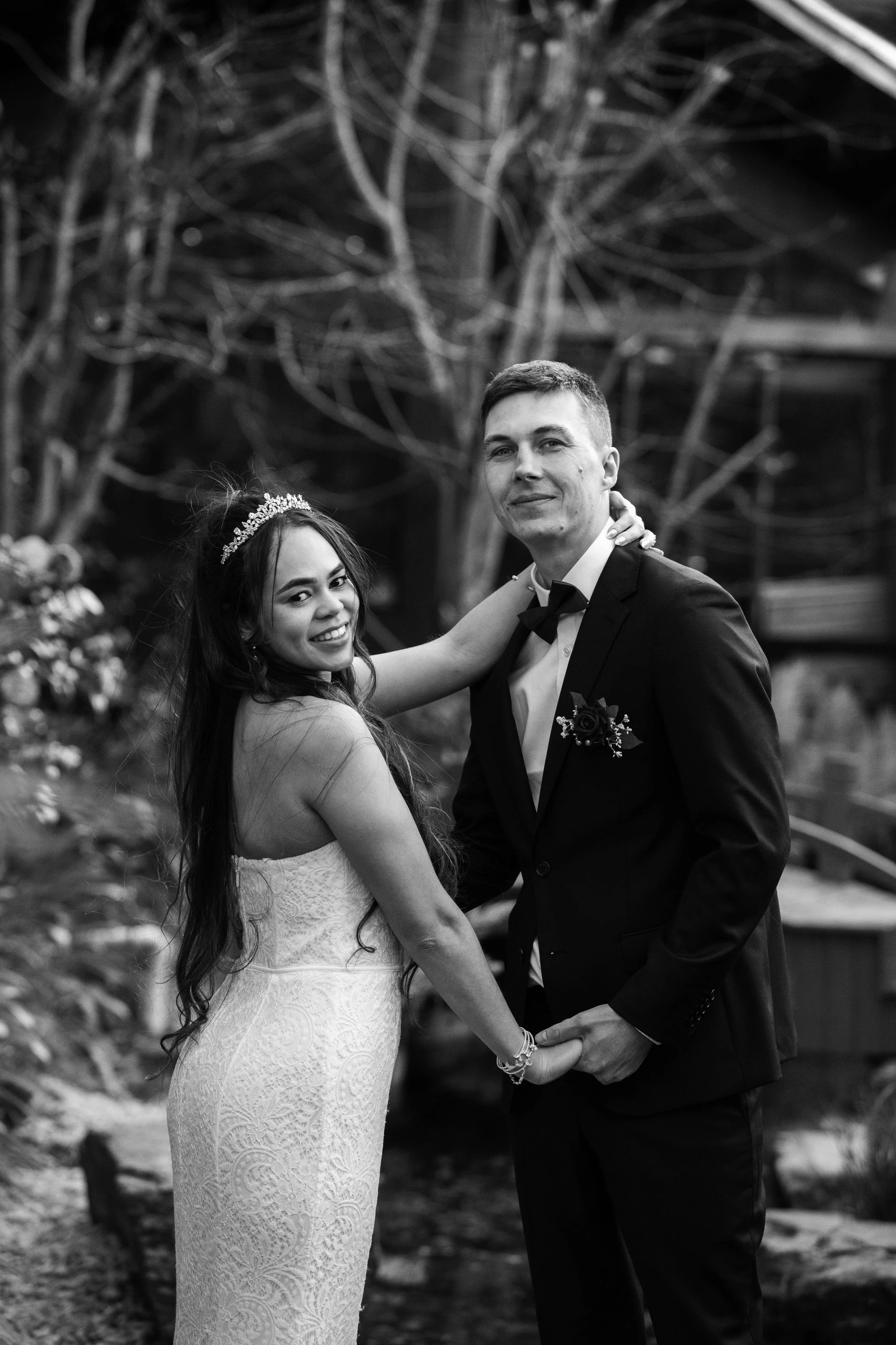 Melissa & Daniel's Wedding at Olinda Tea House in Olinda, Mount Dandenong The Dandenongs 