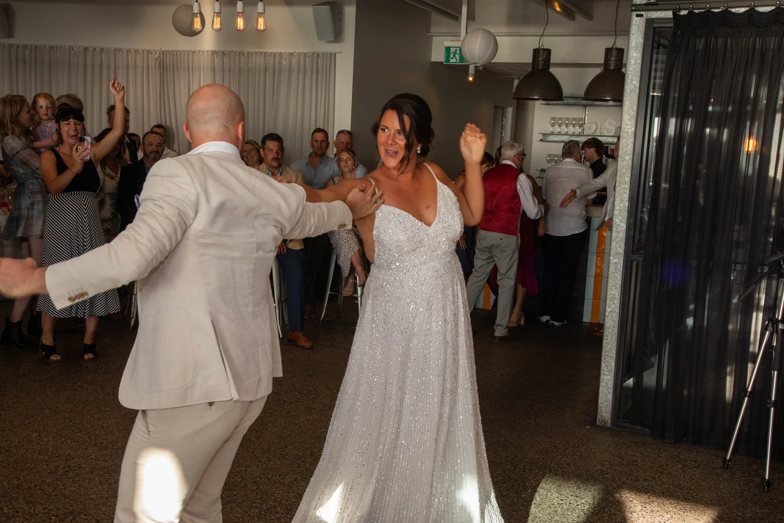 Bianca & Lewis' Wedding at True South in Black Rock 