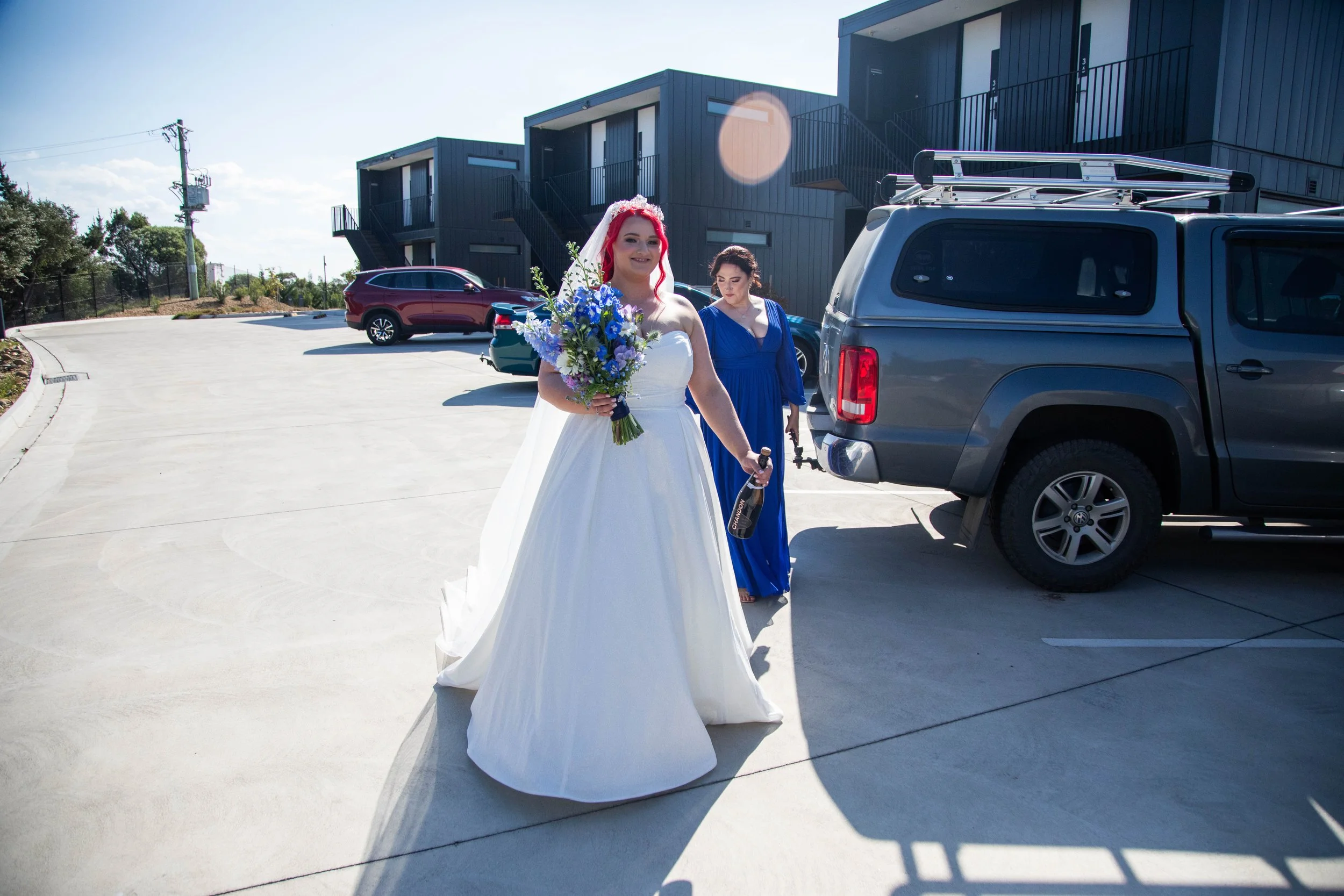 Chelsea & Garry’s Wedding with getting ready at Curlewis Golf Course, ceremony and reception at Jack Rabbit Winery in Bellarine 
