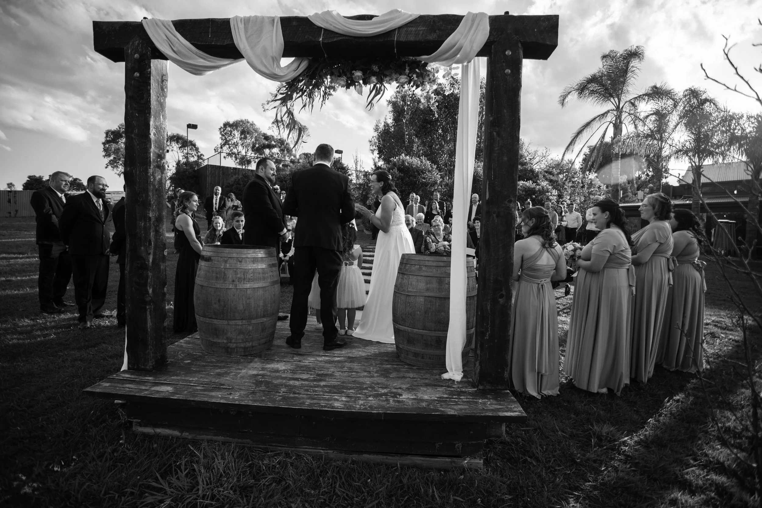 Donna & Marty's Wedding at The Little Vineyard in Chirnside Park