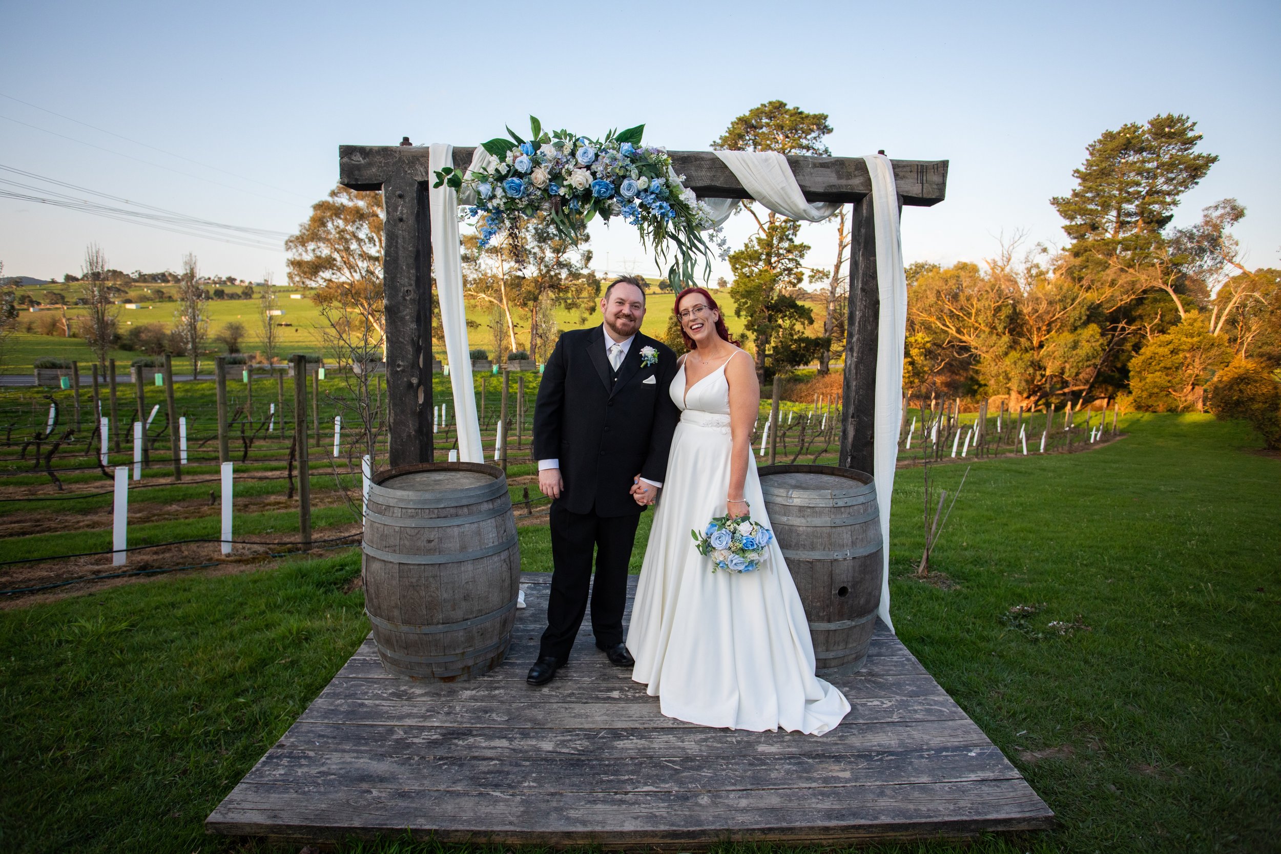Donna & Marty's Wedding at The Little Vineyard in Chirnside Park