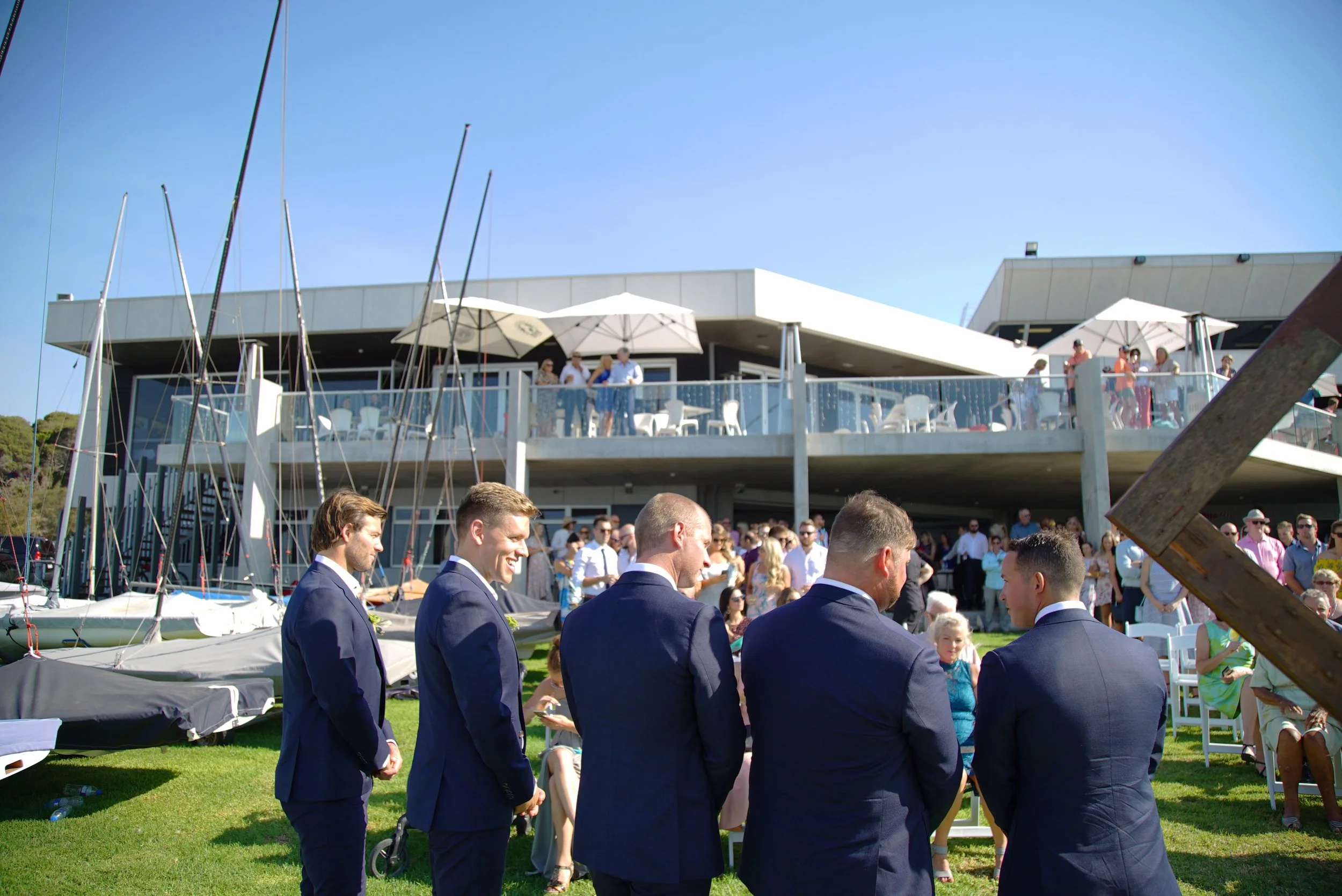 Bec & Tom's Wedding at Blairgowrie Yacht Squadron, Photo Shoots at Rye Foreshore, Rye Beach & Rye Ocean Beach 