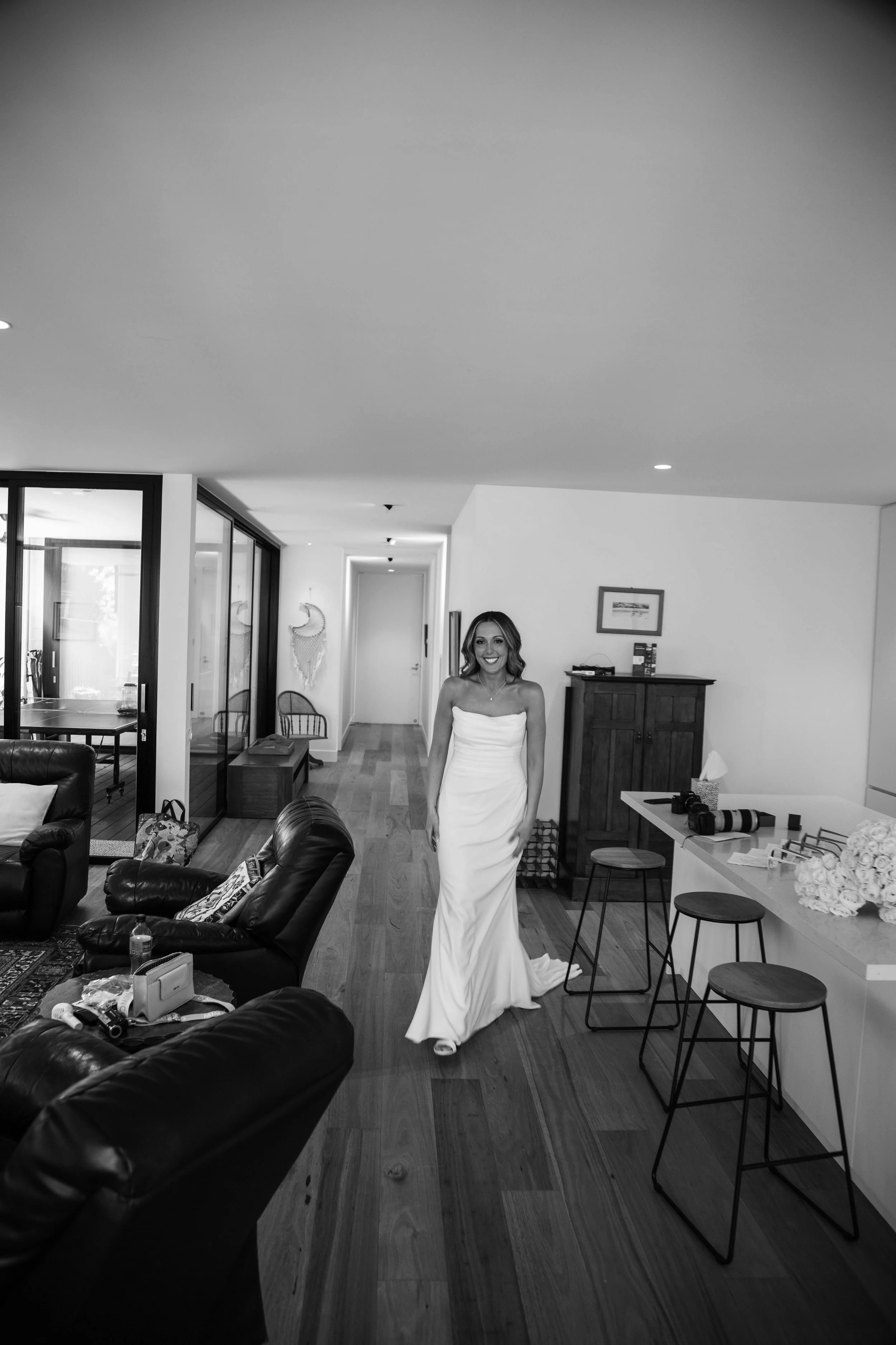 Tara & Scott’s Wedding - Ceremony in Somerville, Photo Shoot in Bonbeach & Reception at Mordialloc Life Saving Club