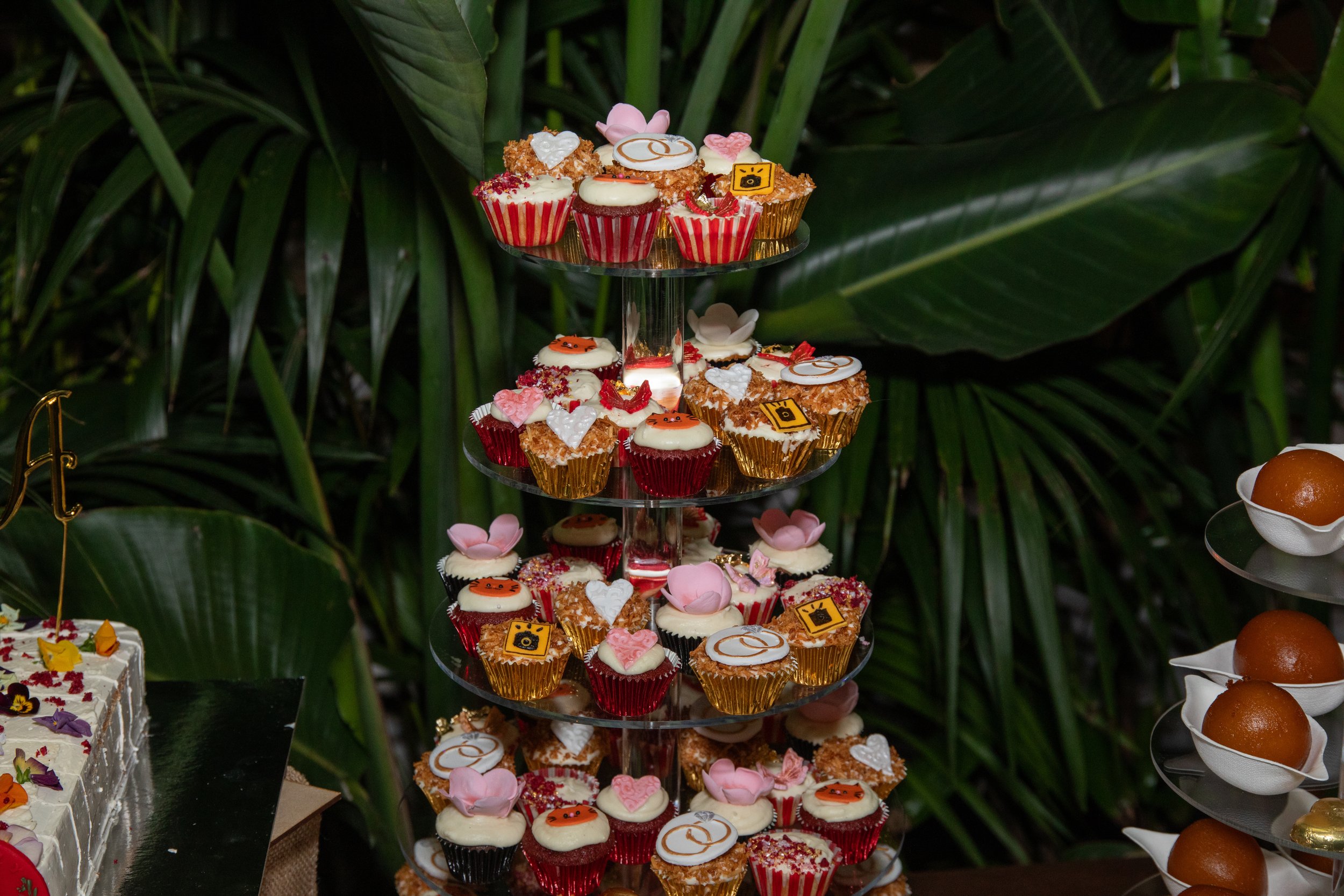 Abha & Andrew’s Wedding - Reception at Glasshaus Inside  