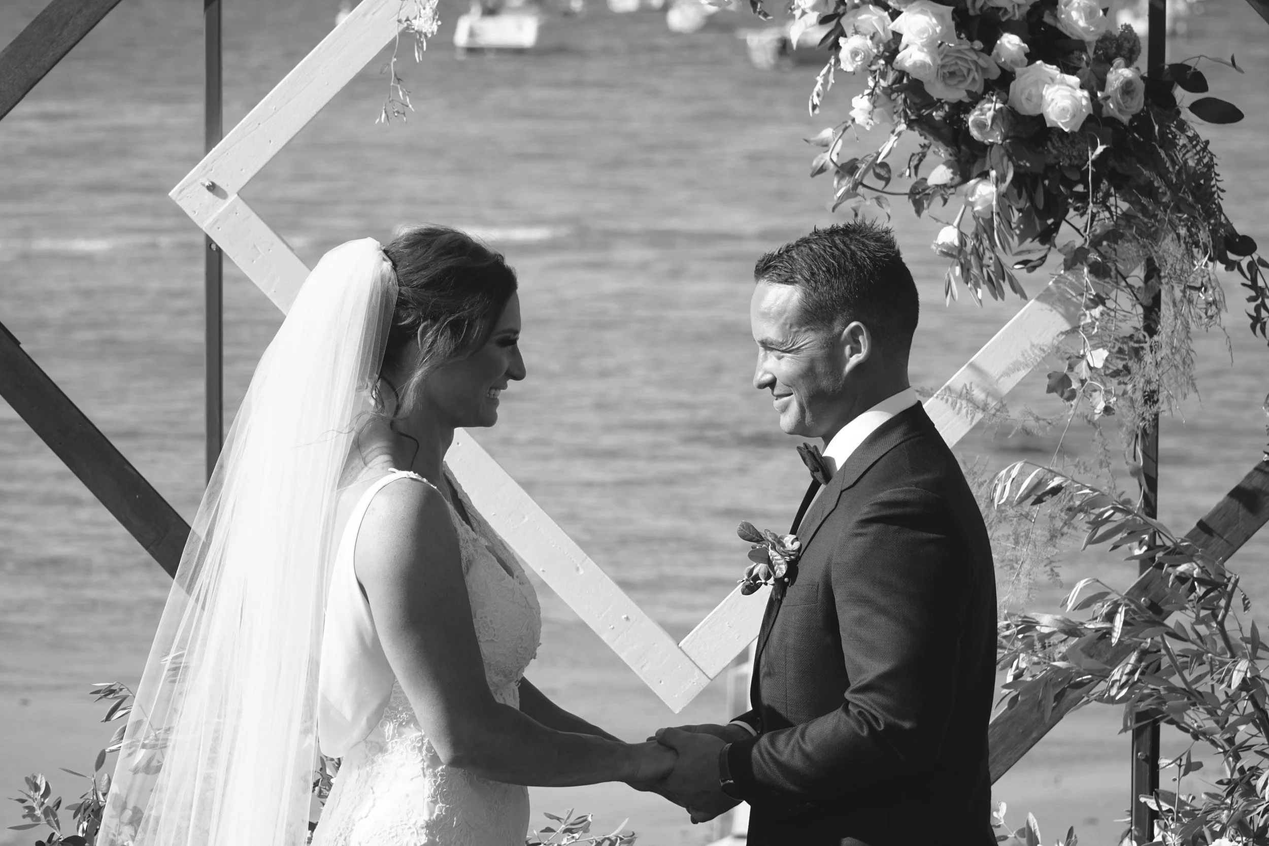 Bec & Tom's Wedding at Blairgowrie Yacht Squadron, Photo Shoots at Rye Foreshore, Rye Beach & Rye Ocean Beach 