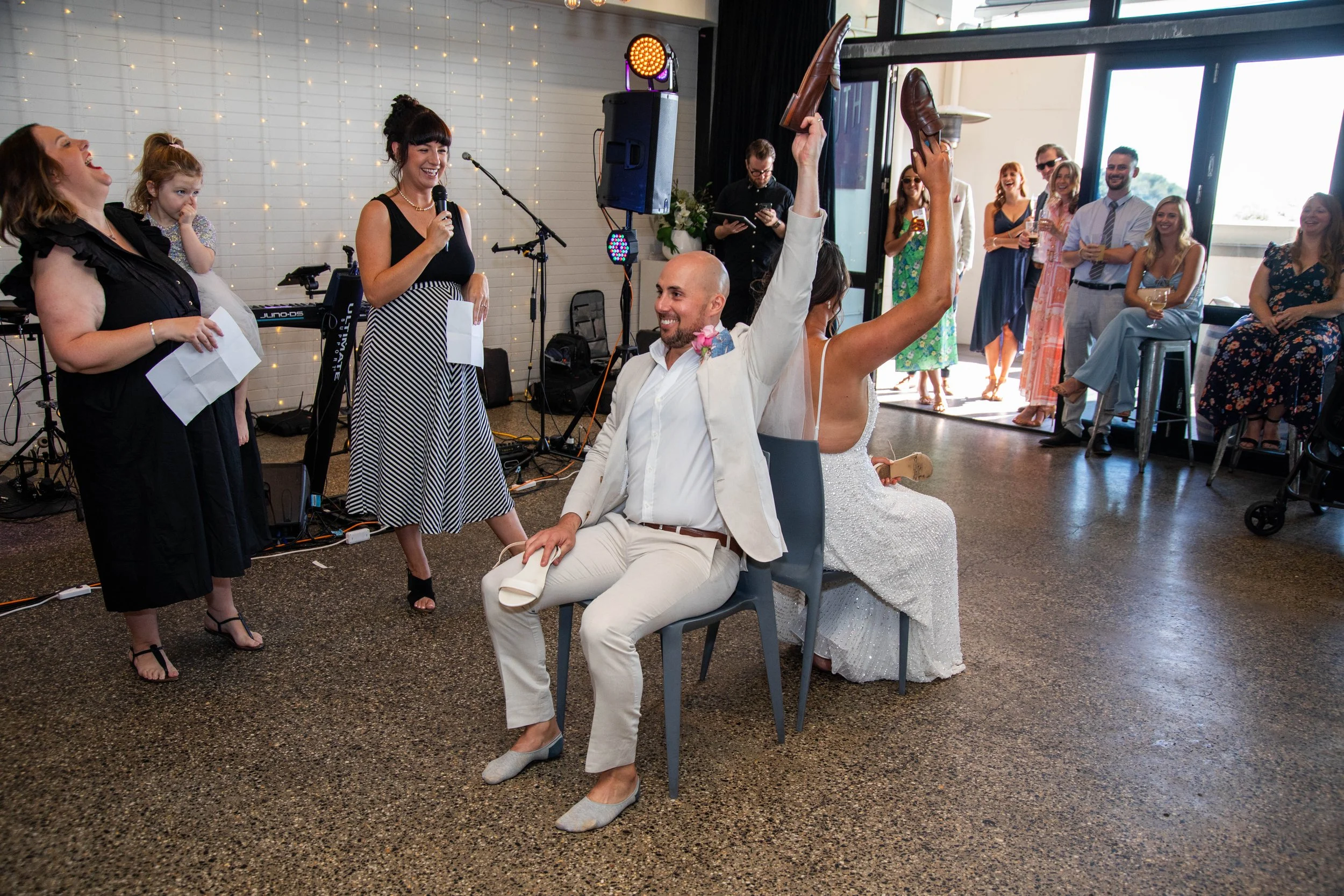 Bianca & Lewis' Wedding at True South in Black Rock 