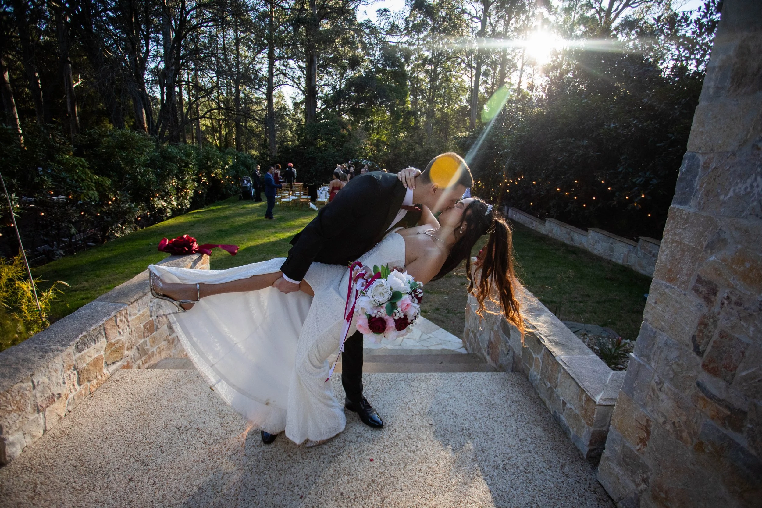 Melissa & Daniel's Wedding at Olinda Tea House in Mount Dandenong Ranges