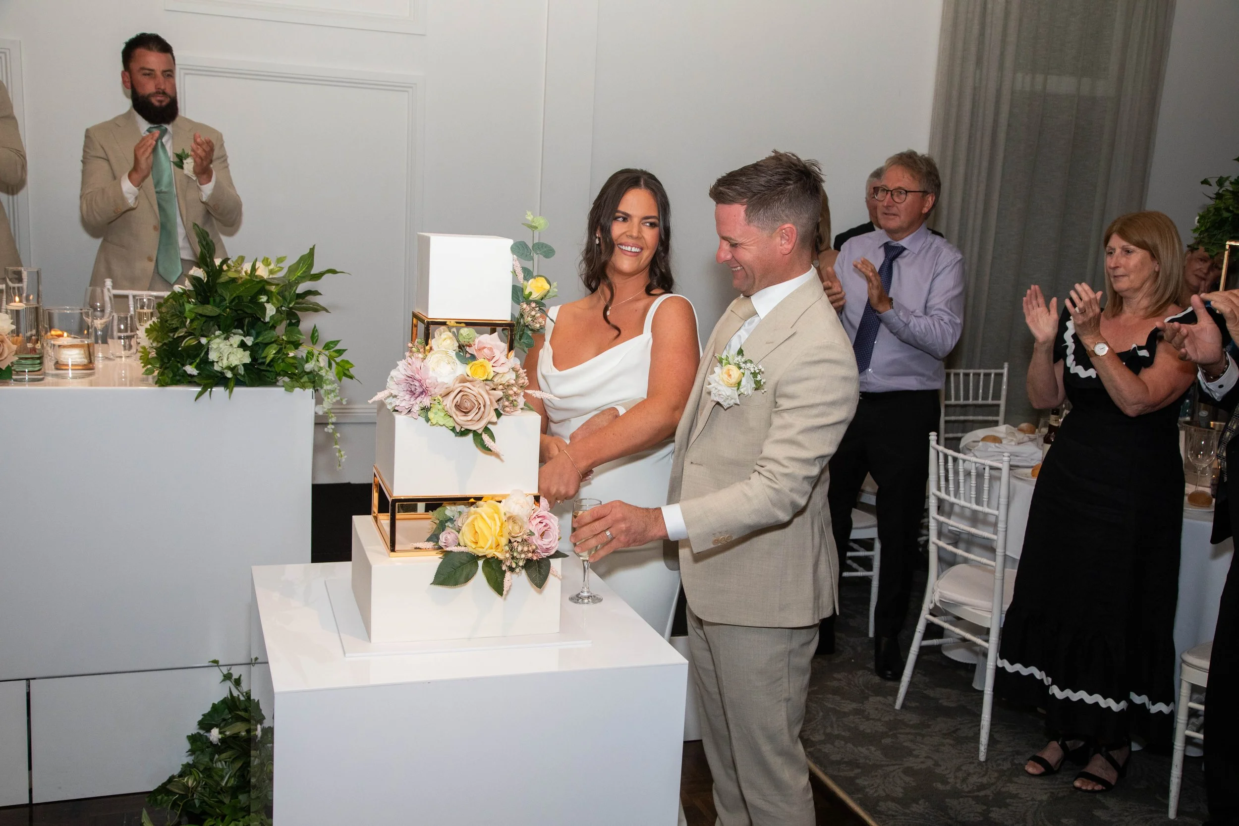 Amy & Matt’s Wedding Reception at The Ivory in Elsternwick
