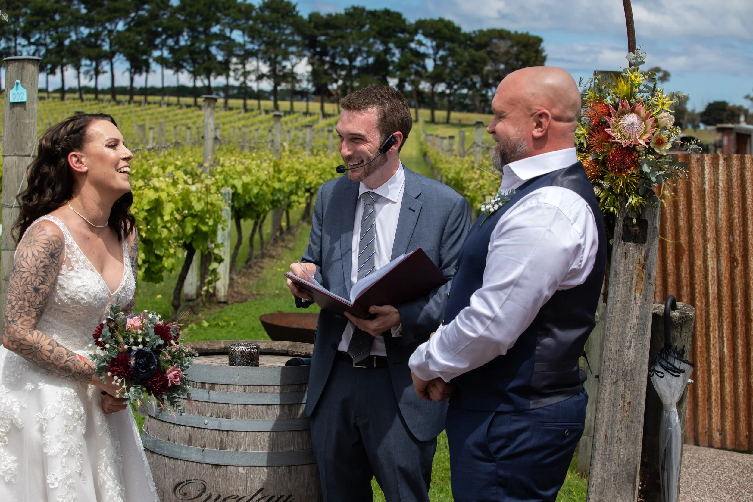 Anne & Ky's Wedding at One Day Estate in Curlewis 