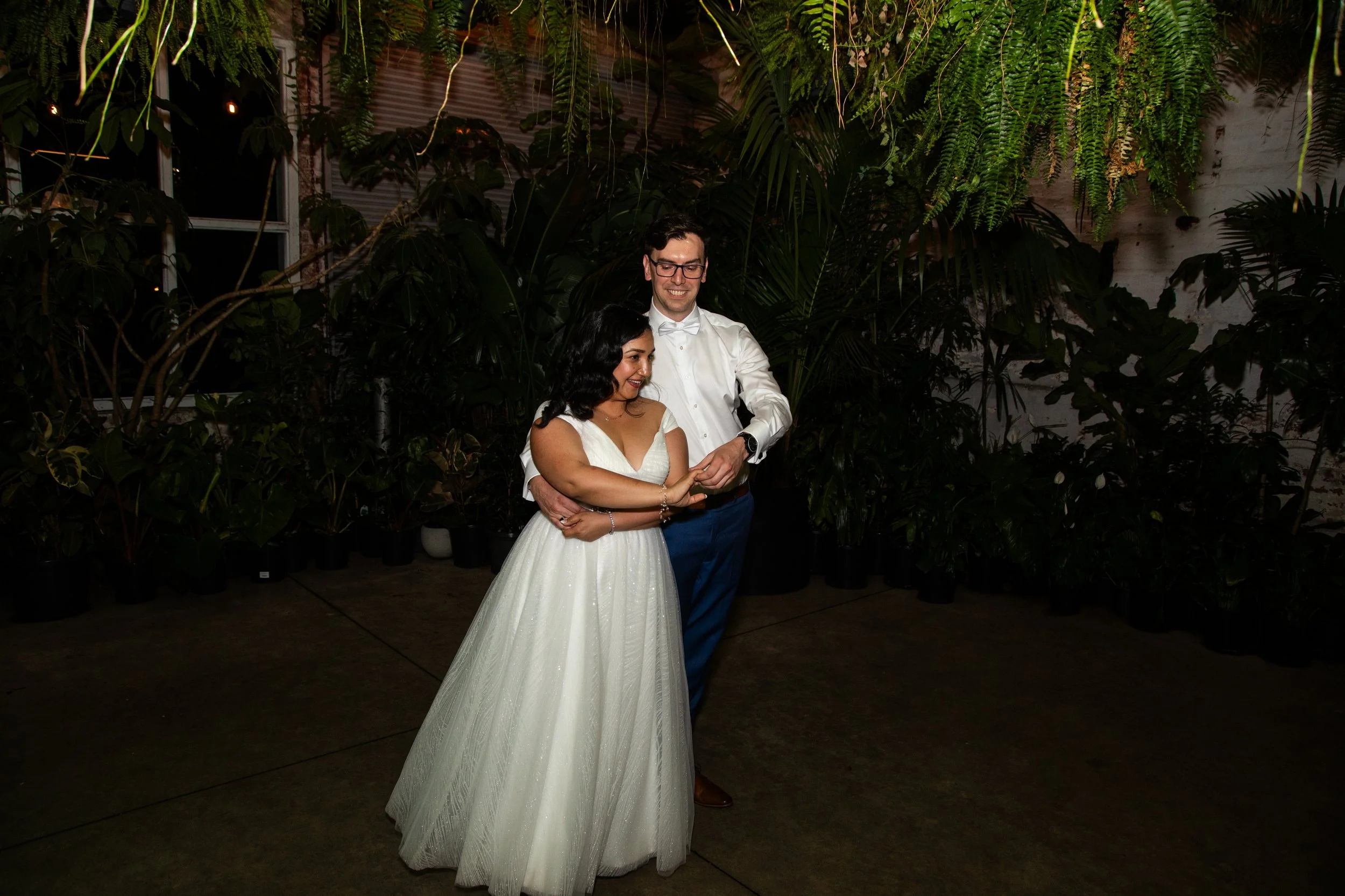 Abha & Andrew’s Wedding - Reception at Glasshaus Inside  