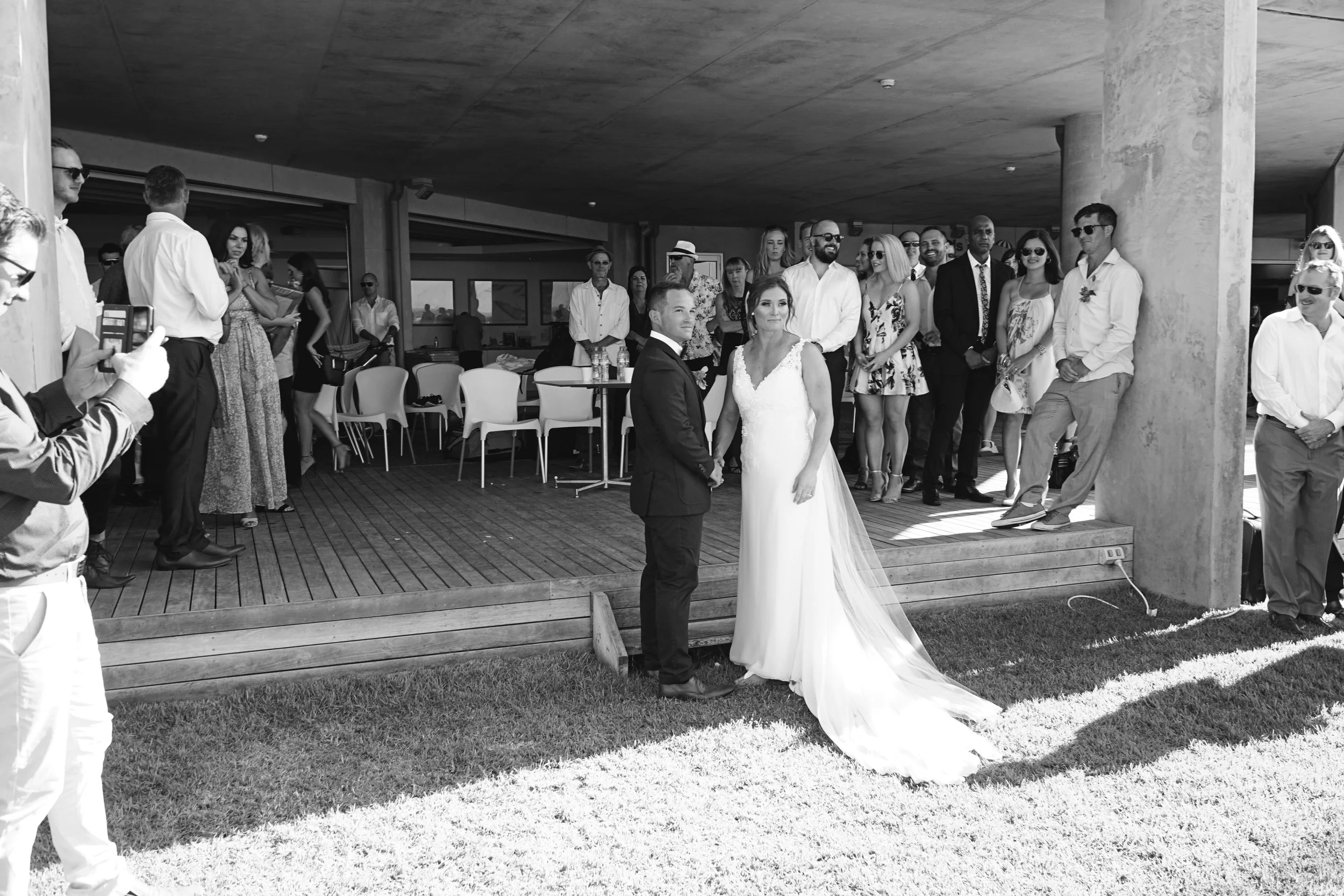Bec & Tom's Wedding at Blairgowrie Yacht Squadron, Photo Shoots at Rye Foreshore, Rye Beach & Rye Ocean Beach 