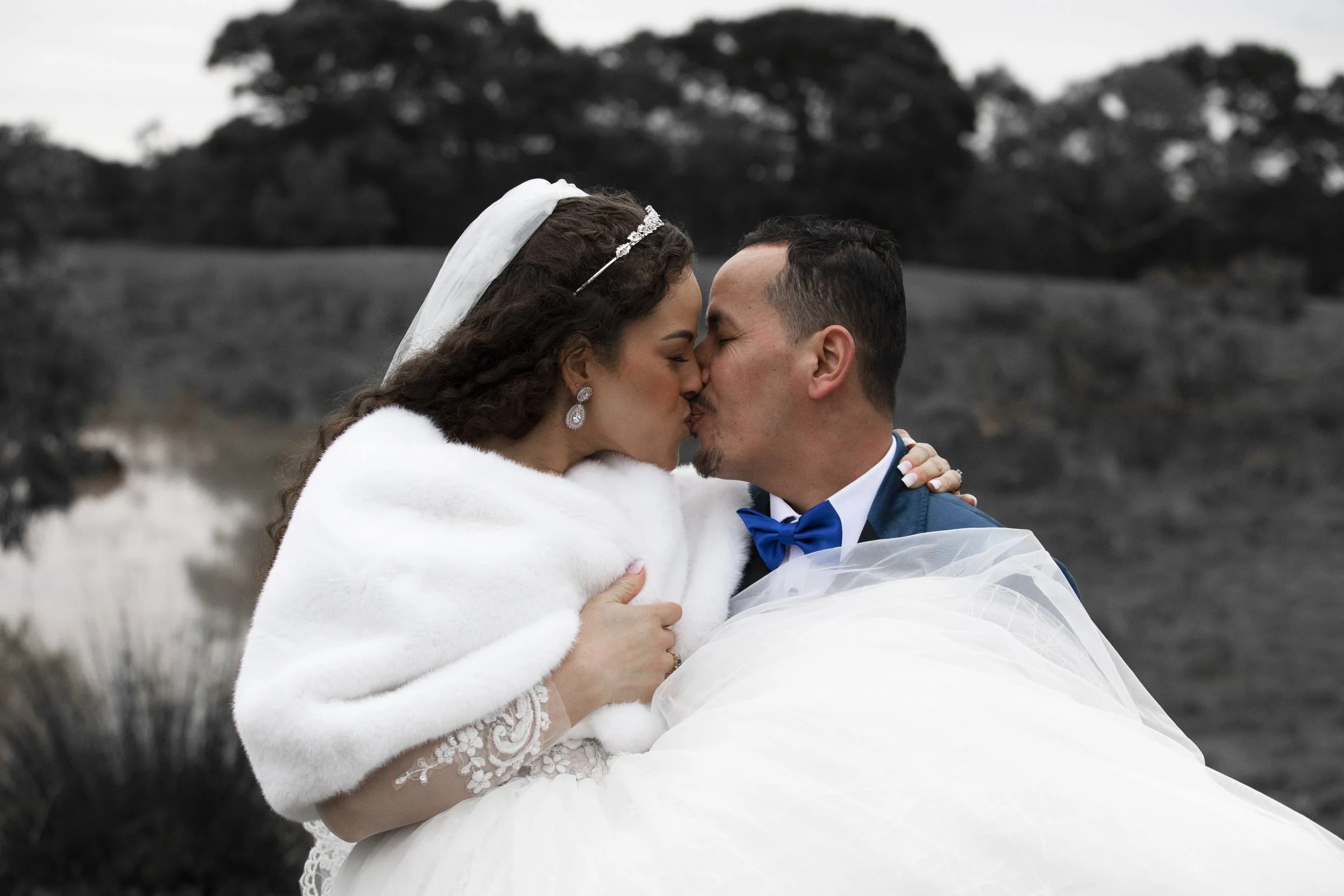 Michana & Sarchan's Wedding at Settler's Run Golf Course in Botanic Ridge