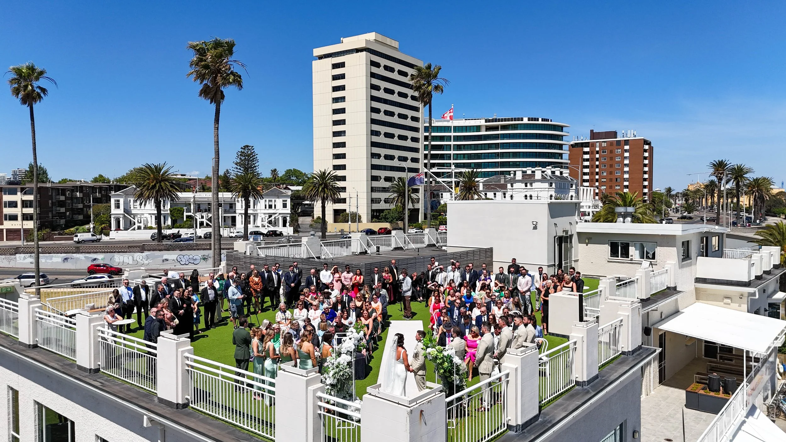 Amy & Matt’s Wedding at Royal Melbourne Yacht Squadron in St Kilda 
