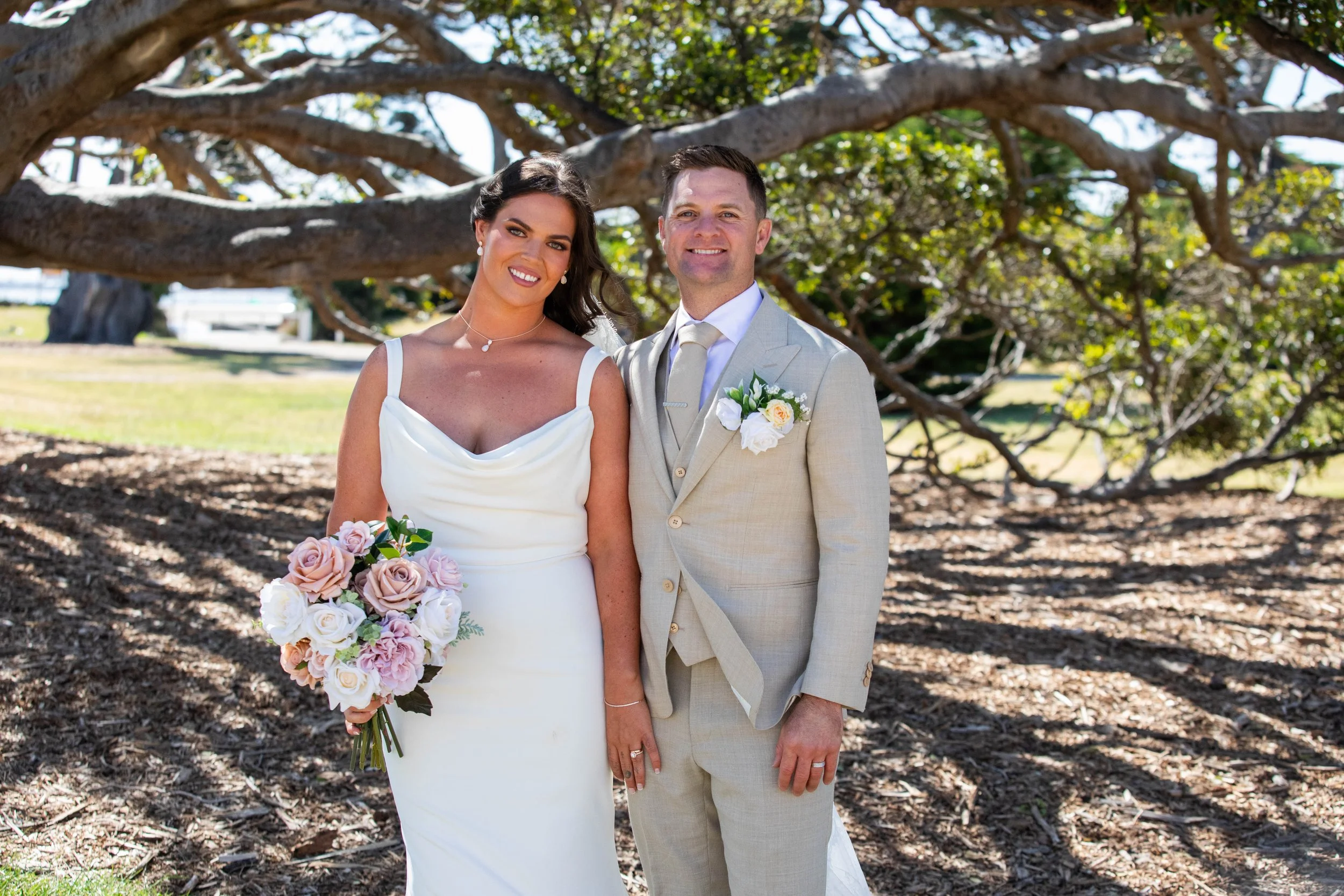 Amy & Matt’s Wedding photos at Catani Gardens in St Kilda