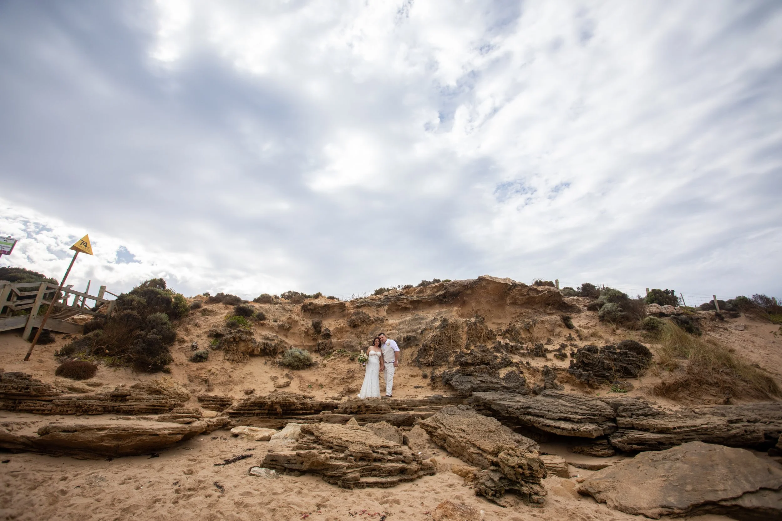 Kaylene & Alan's Wedding at Torquay on the Surf Coast 