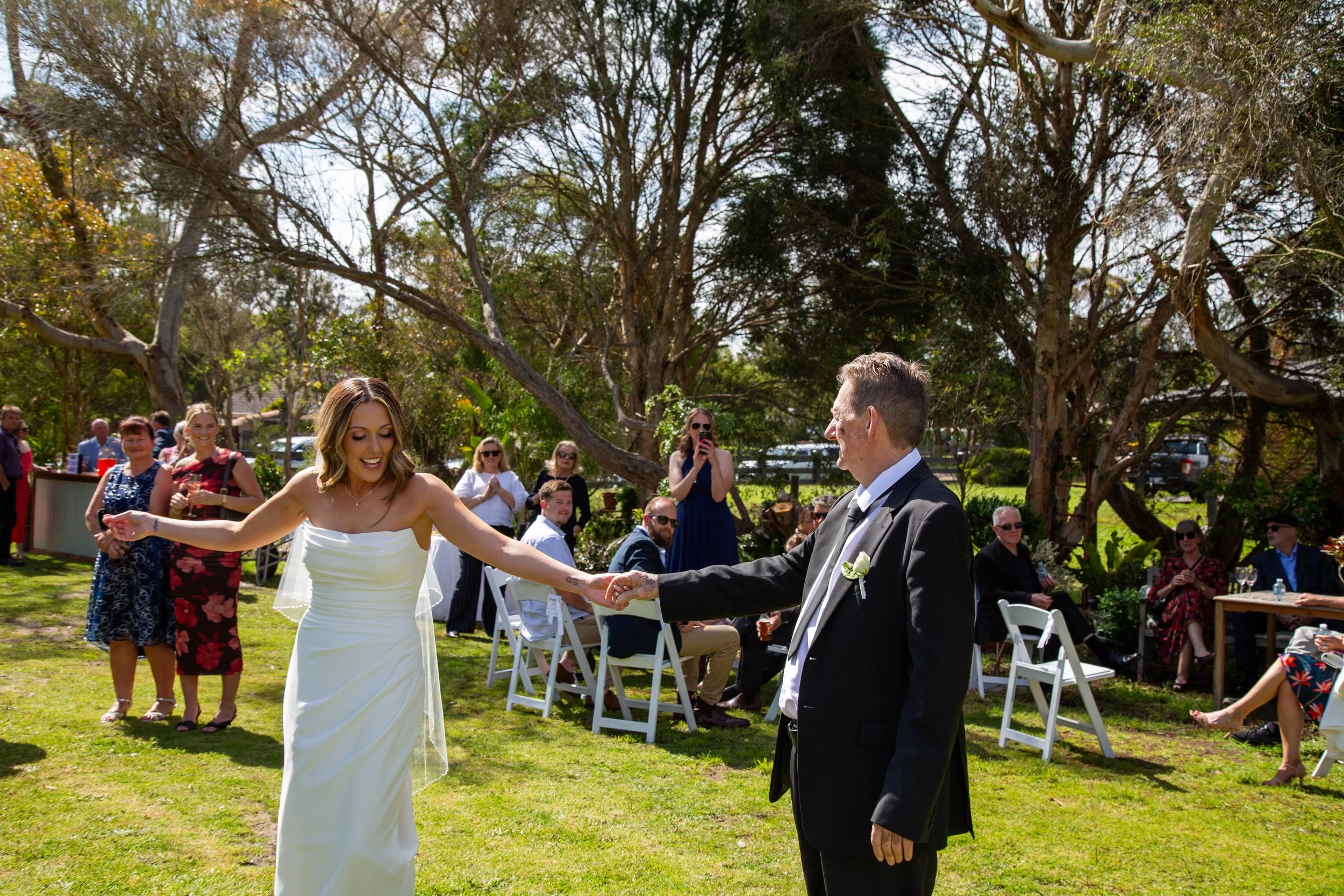 Tara & Scott’s Wedding - Ceremony in Somerville, Photo Shoot in Bonbeach & Reception at Mordialloc Life Saving Club
