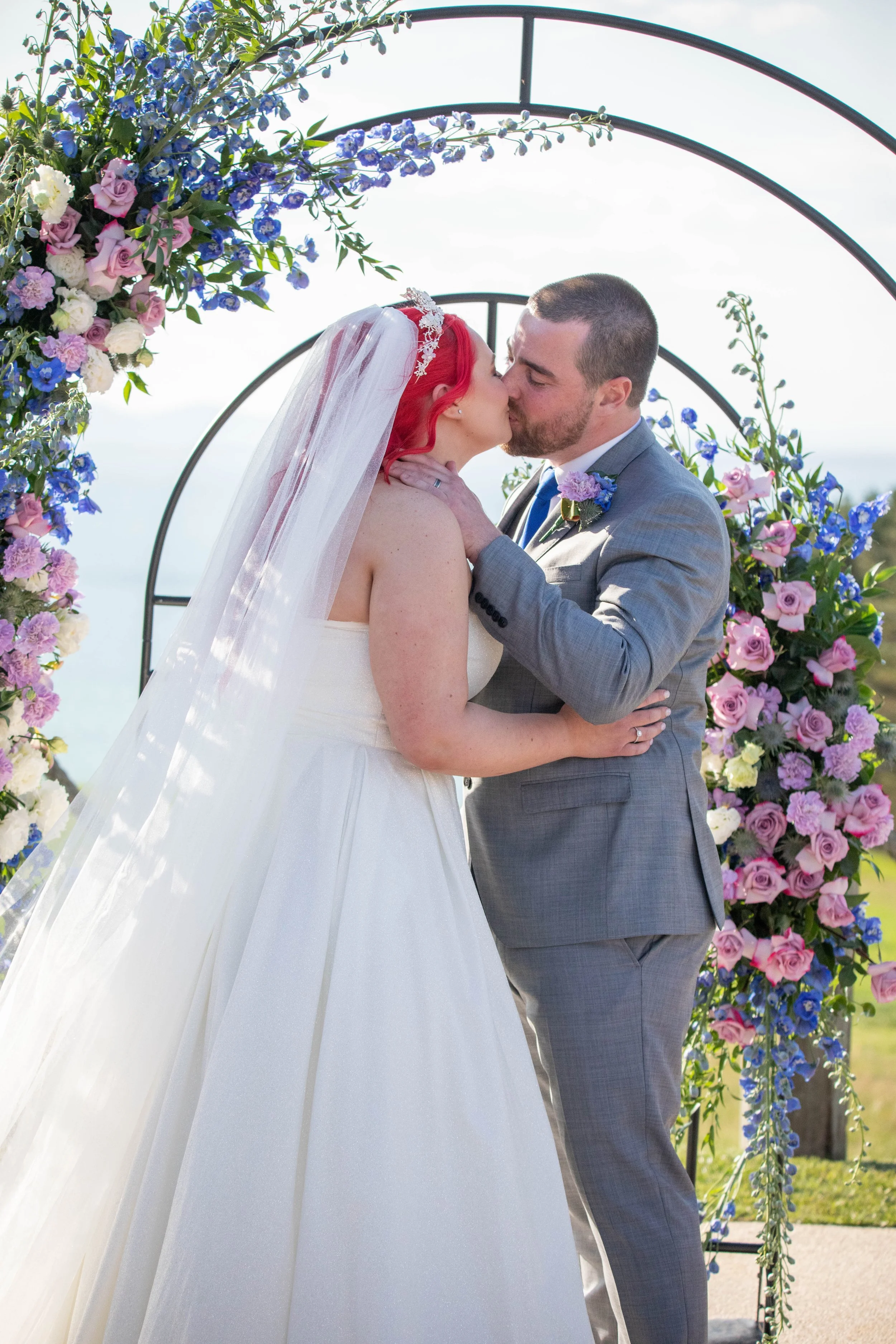 Chelsea & Garry’s Wedding ceremony and reception at Jack Rabbit Winery in Bellarine 