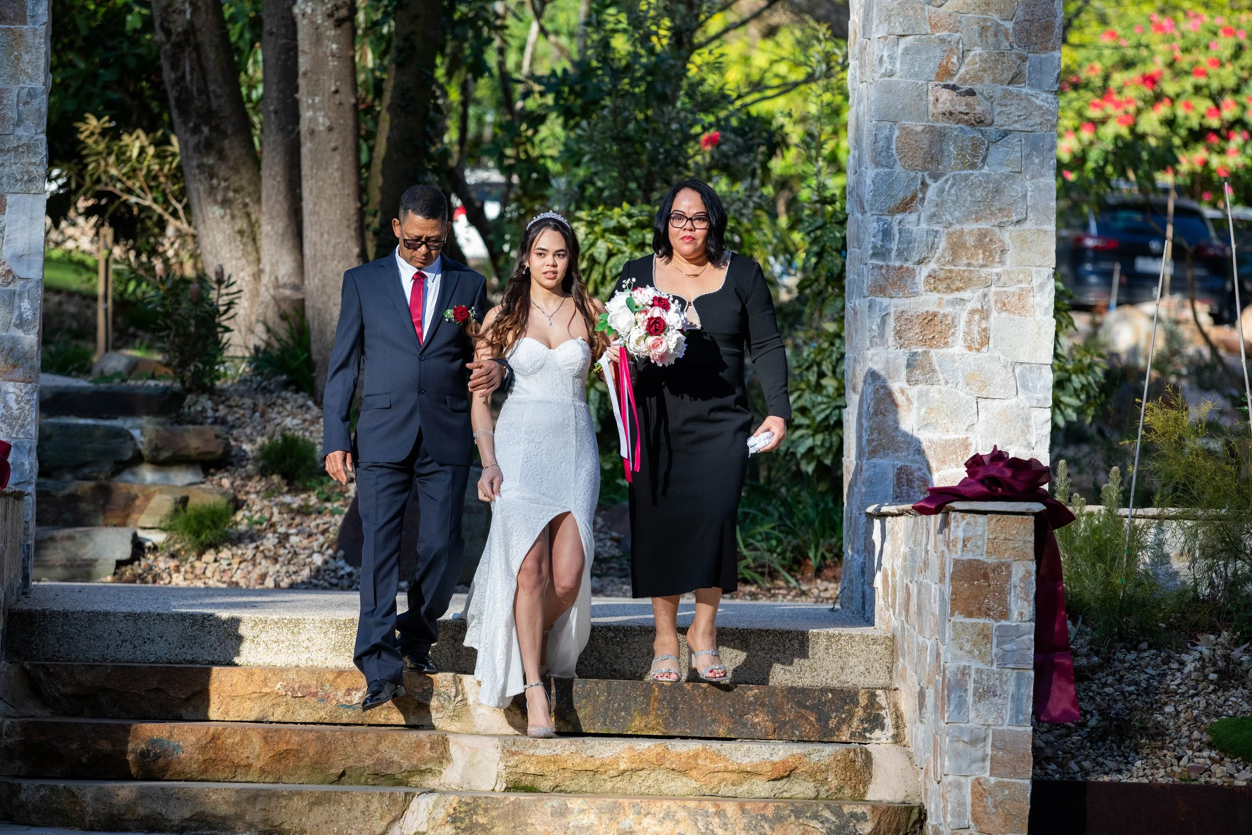 Melissa & Daniel's Wedding at Olinda Tea House in Olinda, Mount Dandenong The Dandenongs 