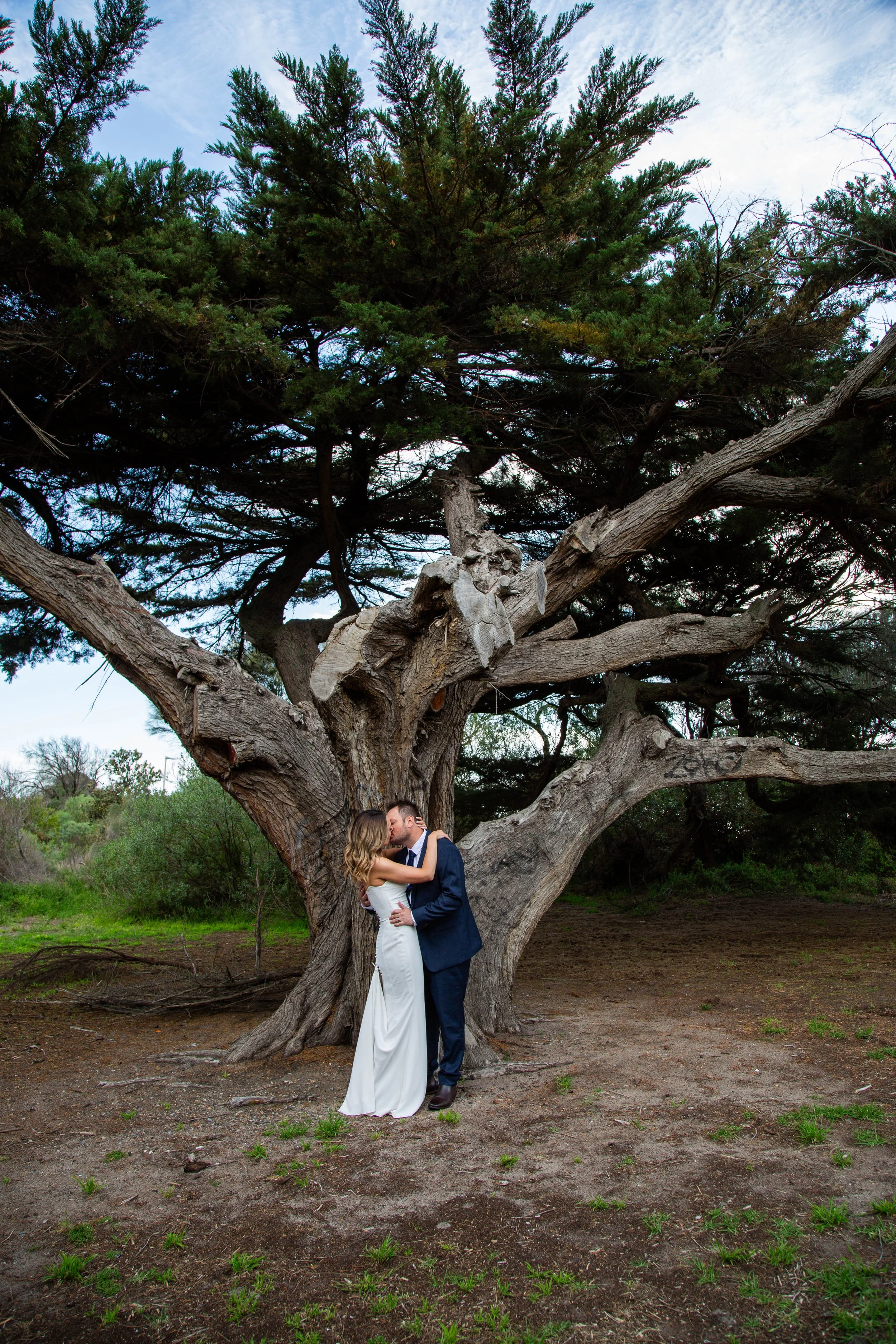 Tara & Scott’s Wedding - Ceremony in Somerville, Photo Shoot in Bonbeach & Reception at Mordialloc Life Saving Club