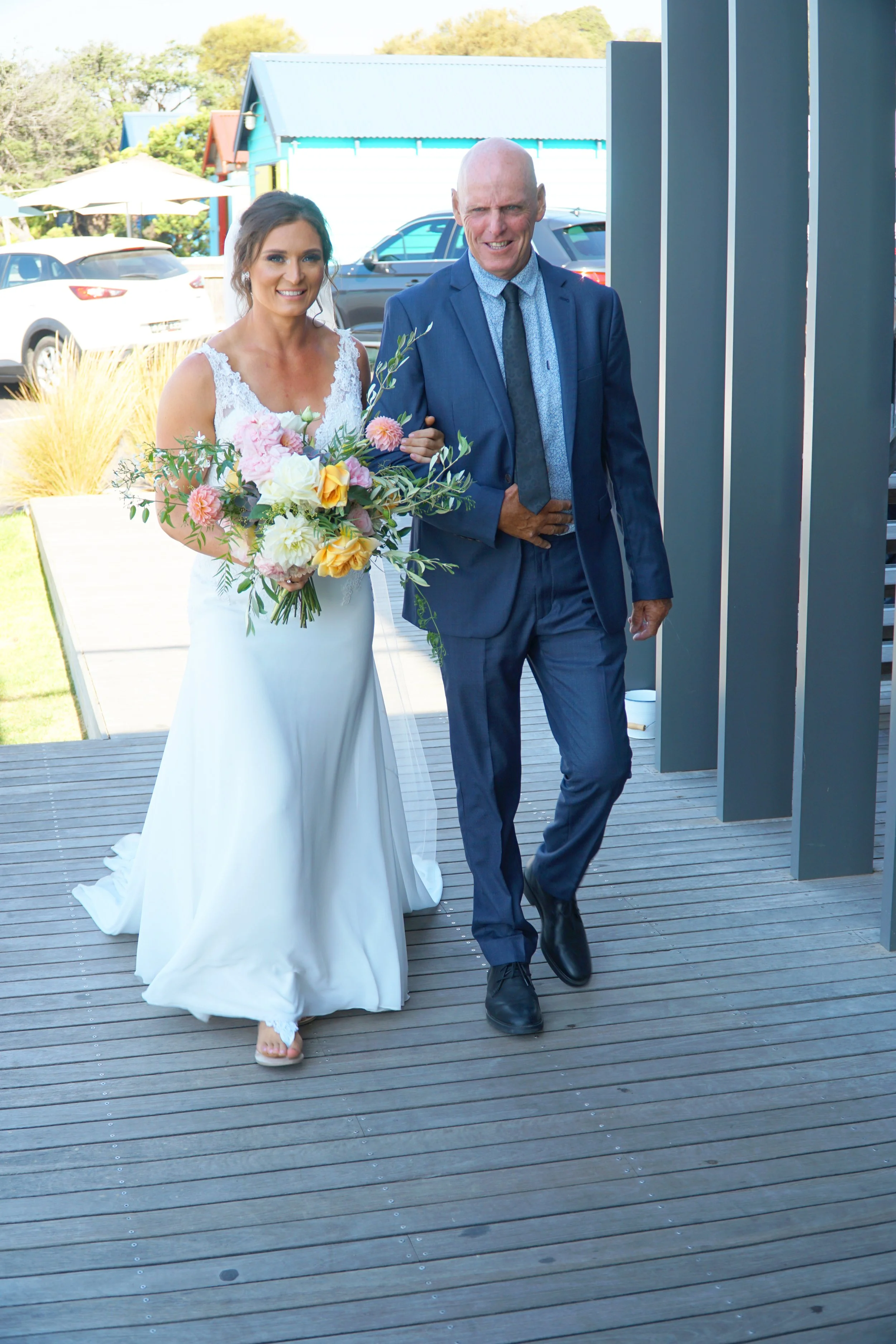 Bec & Tom's Wedding at Blairgowrie Yacht Squadron, Photo Shoots at Rye Foreshore, Rye Beach & Rye Ocean Beach 
