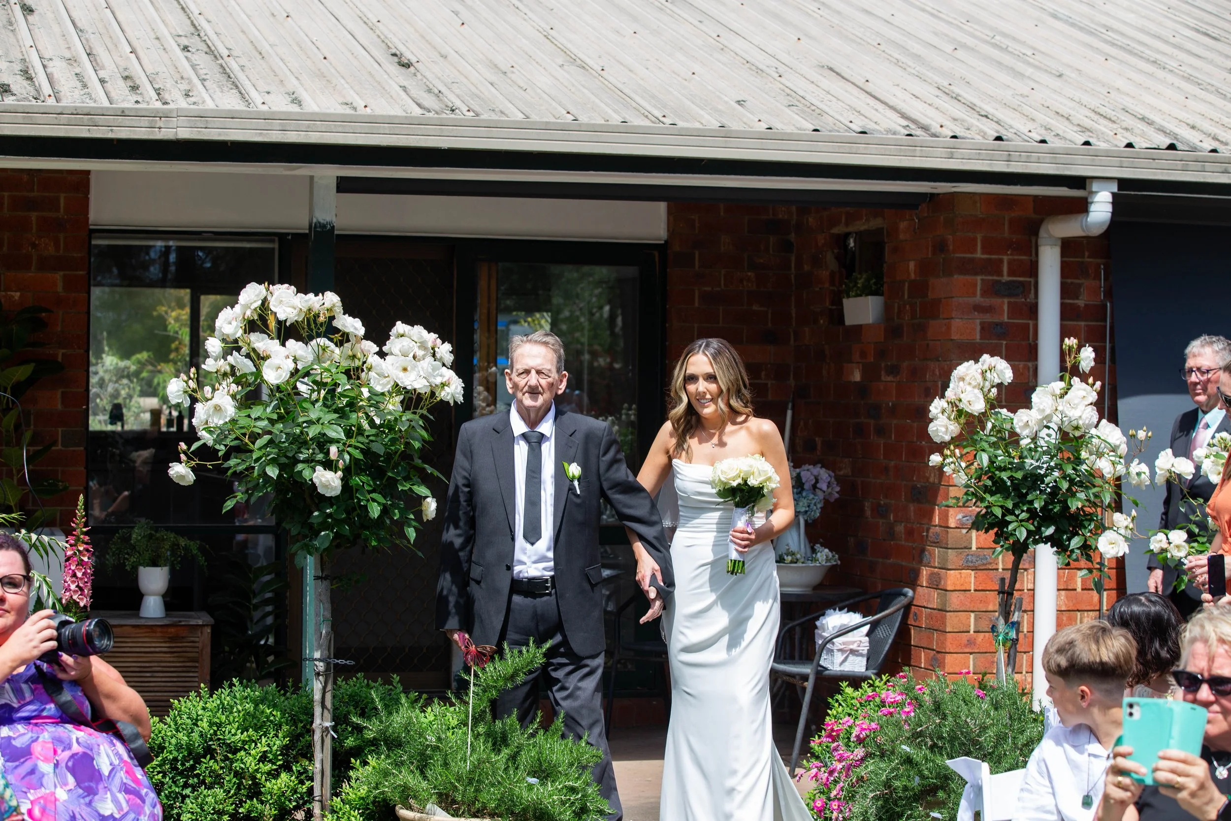 Tara & Scott’s Wedding - Ceremony in Somerville, Photo Shoot in Bonbeach & Reception at Mordialloc Life Saving Club