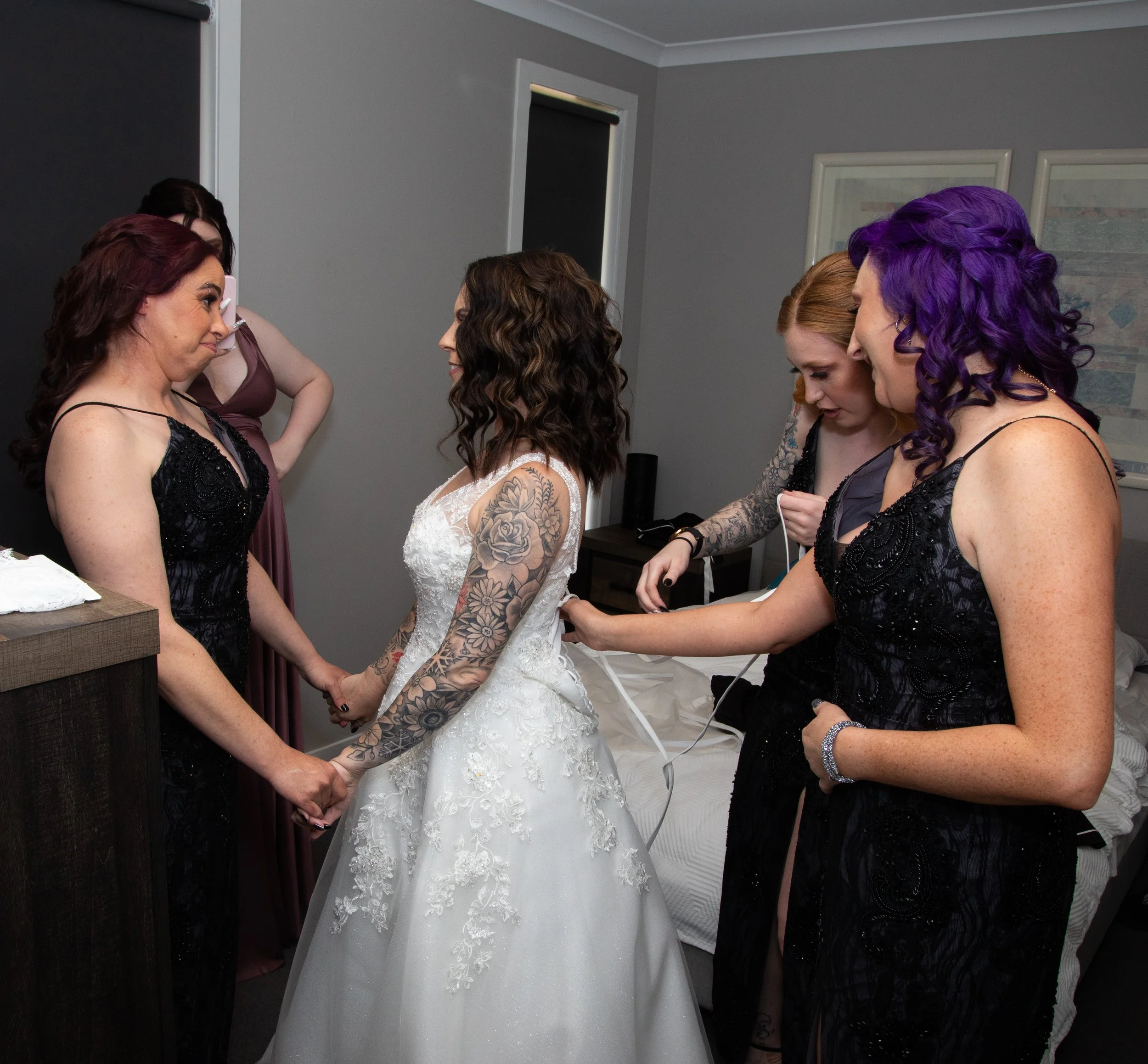 Anne & Ky's Wedding at One Day Estate in Curlewis 